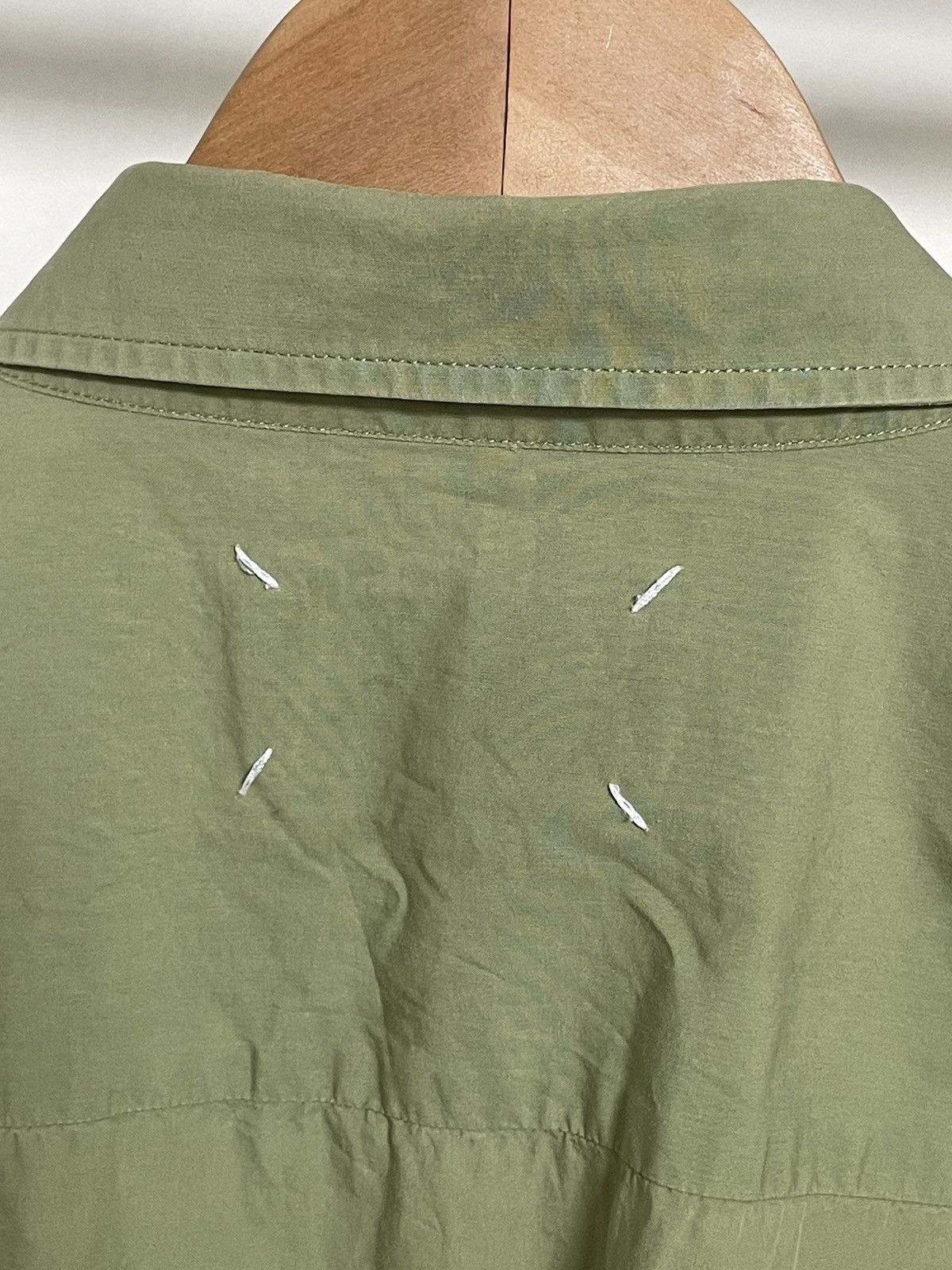 Maison Margiela Maison Margiela Short Sleeve Shirt Tech Cotton Size US XS / EU 42 / 0 - 4 Thumbnail