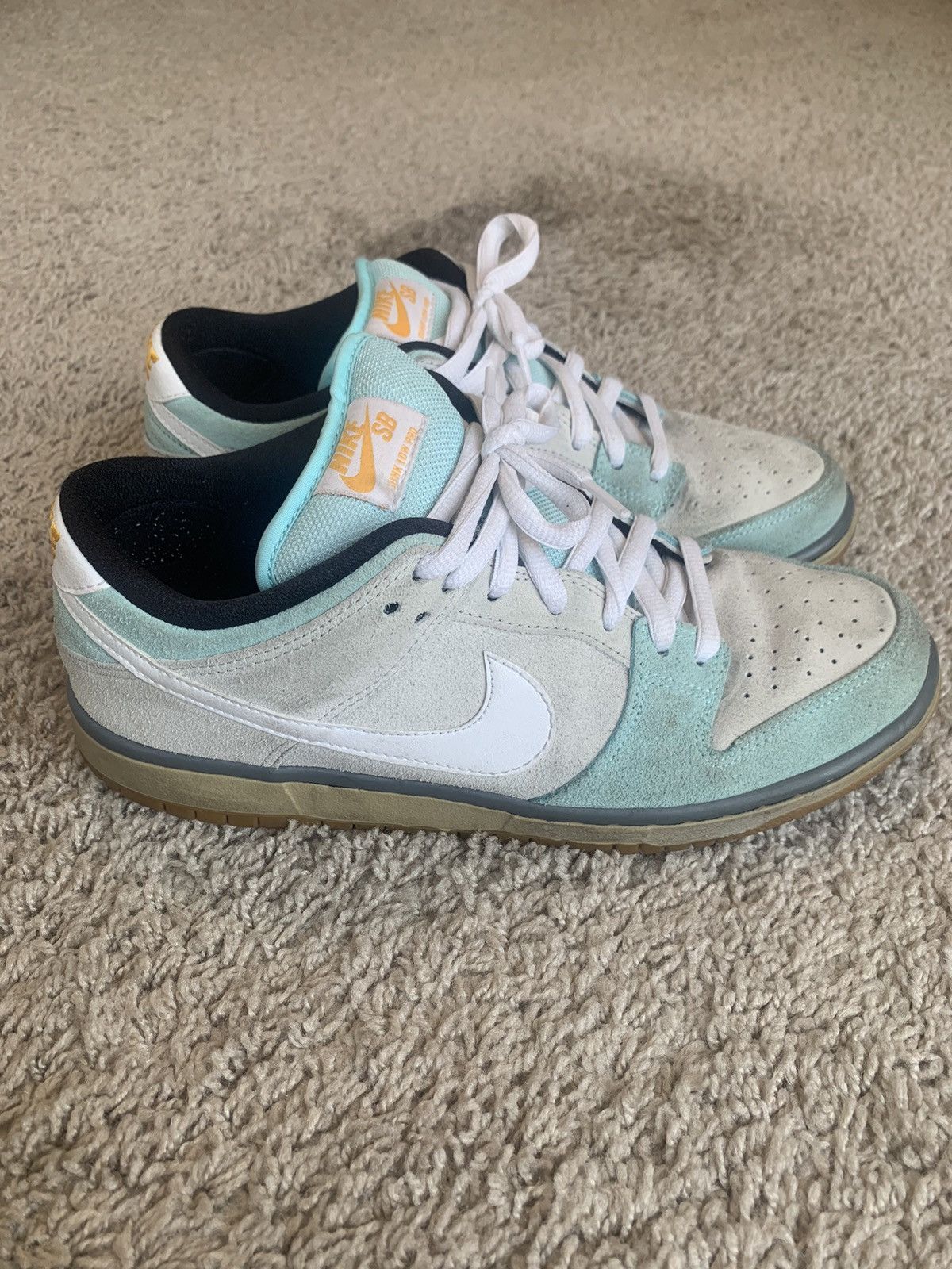 image of 2014 Nike Dunk Sb Gulf Of Mexico Rep Box Shoes in Blue, Men's (Size 9)