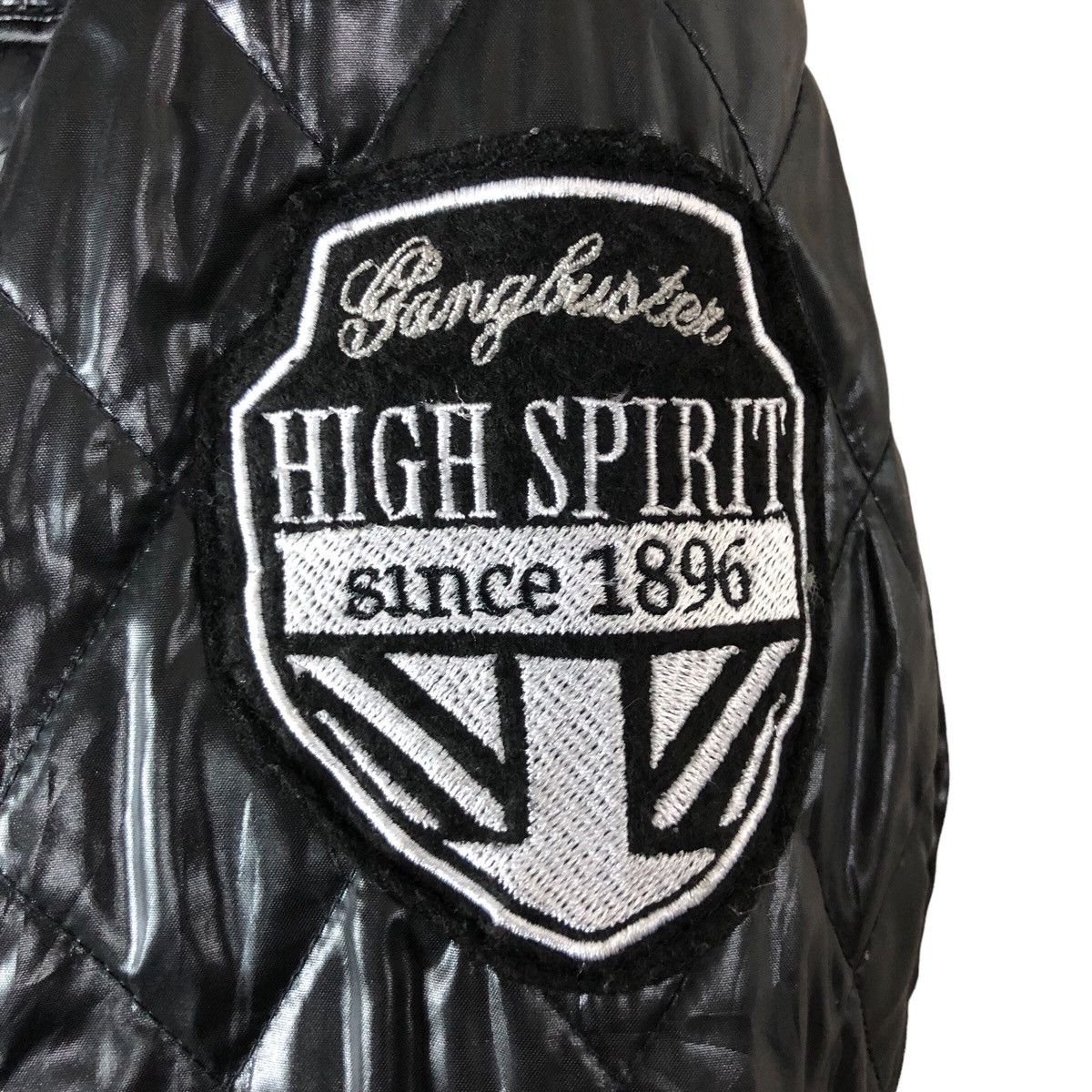 Japanese Brand Punk Gang Buster Hoodie Down Jacket Size XS / US 0-2 / IT 36-38 - 6 Thumbnail
