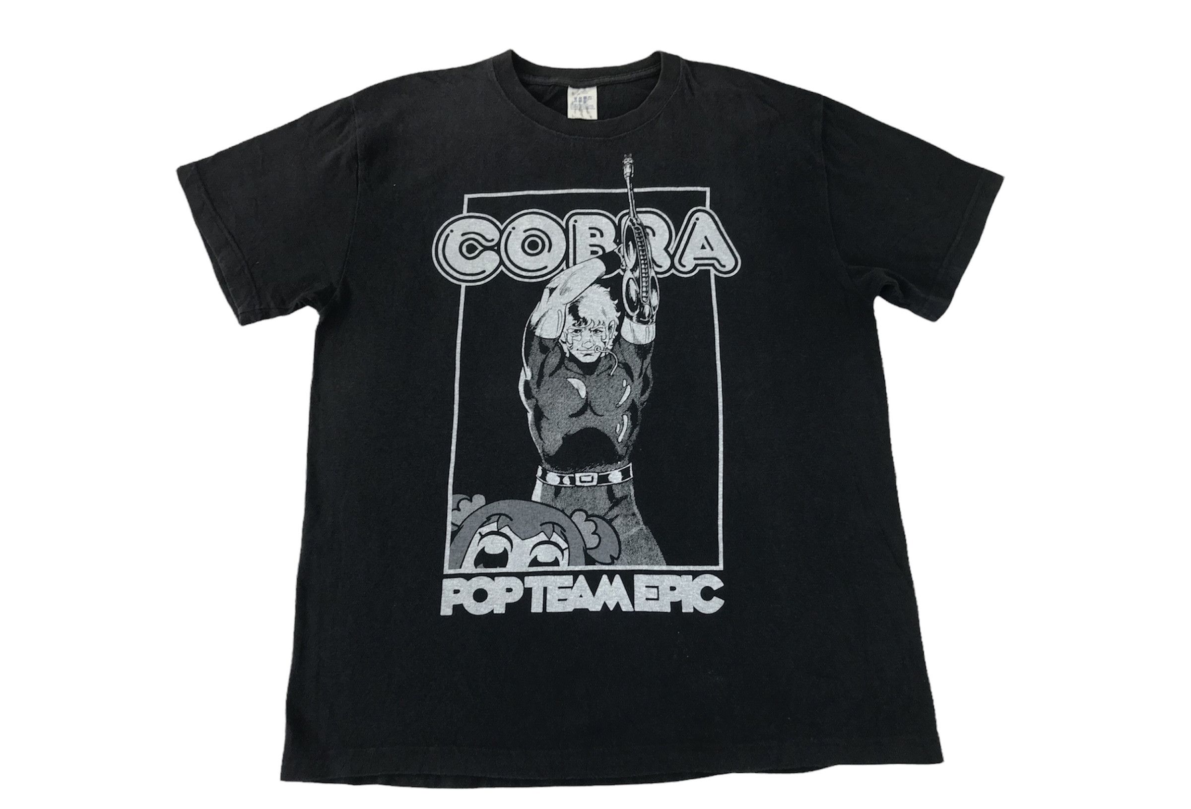 Anime Manga Cobra X Pop Team Epic Collab Tee Box Printed
