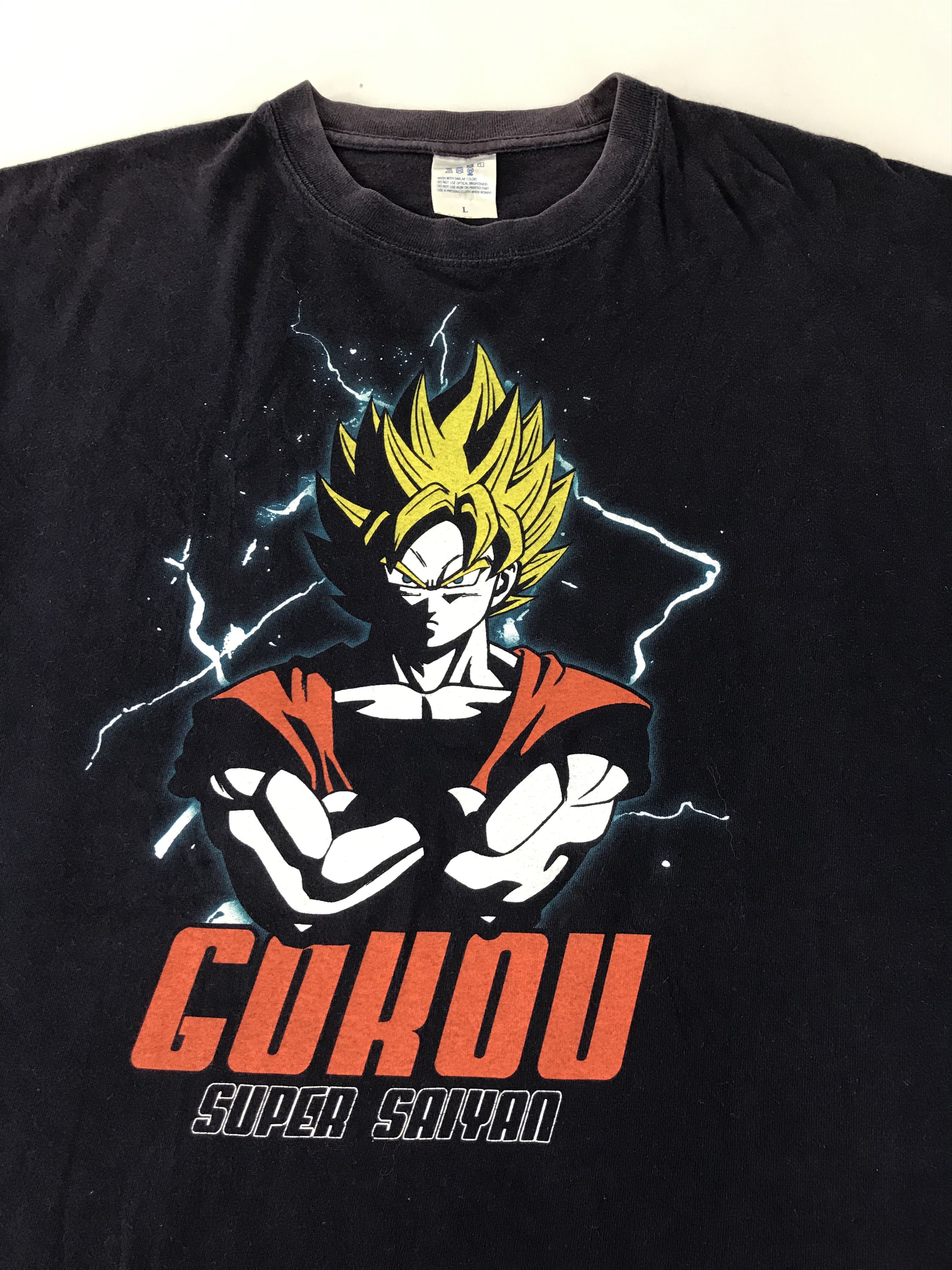 Anime × Japanese Brand Dragon Ball Z Japanese Anime Manga Gokou Super Saiyan Size US L / EU 52-54 / 3 - 3 Thumbnail