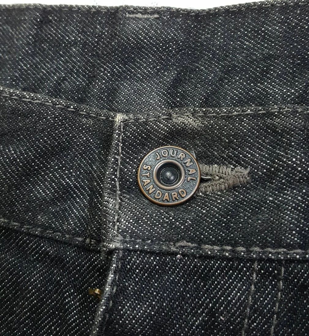 Japanese Brand × Journal Standard Journal Standard Black Denim Jeans Pants Size US 29 - 5 Thumbnail