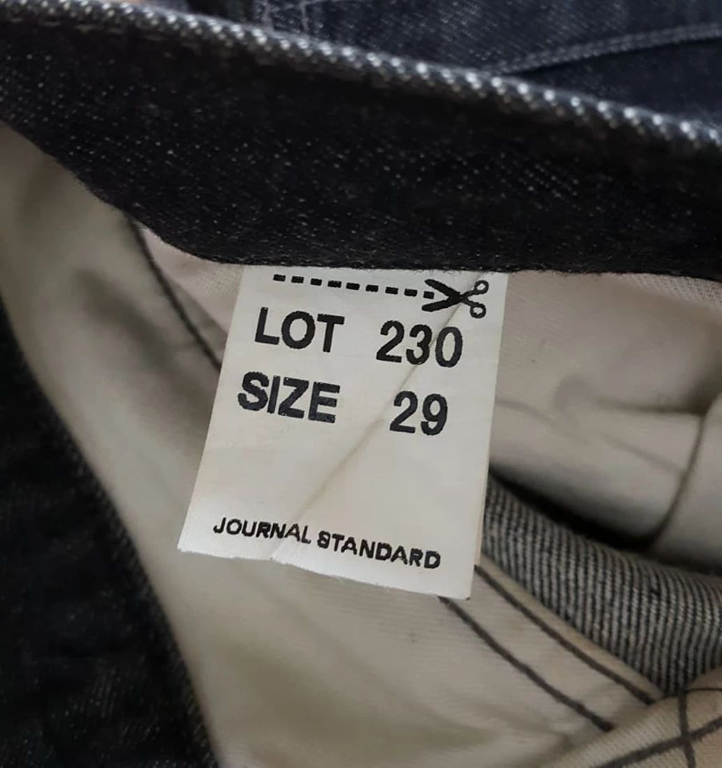 Japanese Brand × Journal Standard Journal Standard Black Denim Jeans Pants Size US 29 - 12 Thumbnail