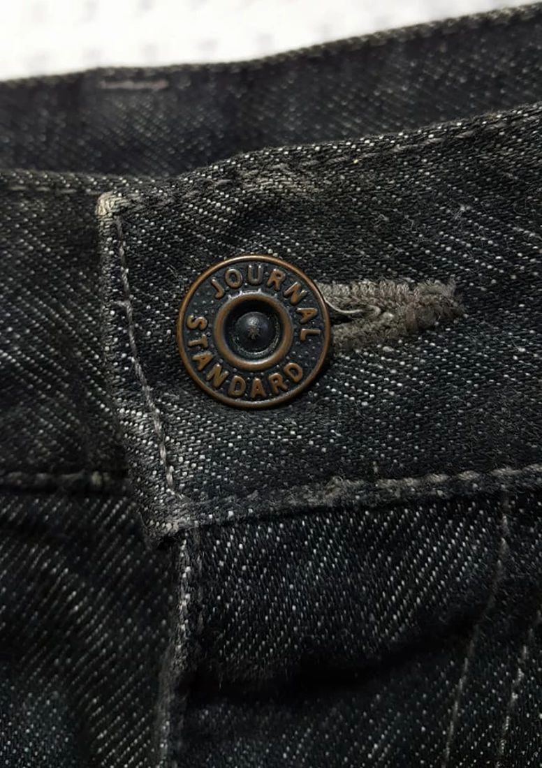 Japanese Brand × Journal Standard Journal Standard Black Denim Jeans Pants Size US 29 - 9 Thumbnail