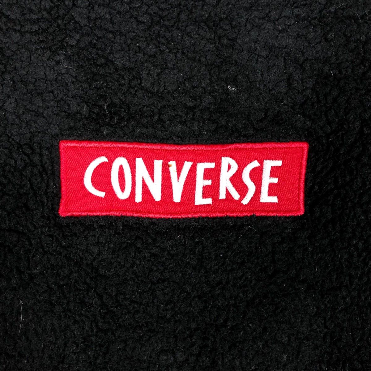 Converse Converse Box Logo Sherpa Fleece Sweatshirt Size M / US 6-8 / IT 42-44 - 4 Thumbnail