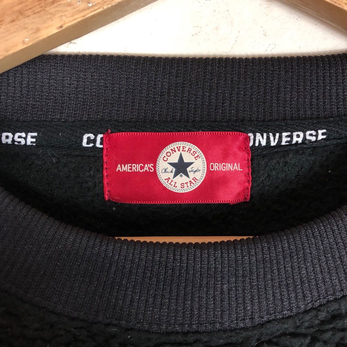 Converse Converse Box Logo Sherpa Fleece Sweatshirt Size M / US 6-8 / IT 42-44 - 8 Thumbnail