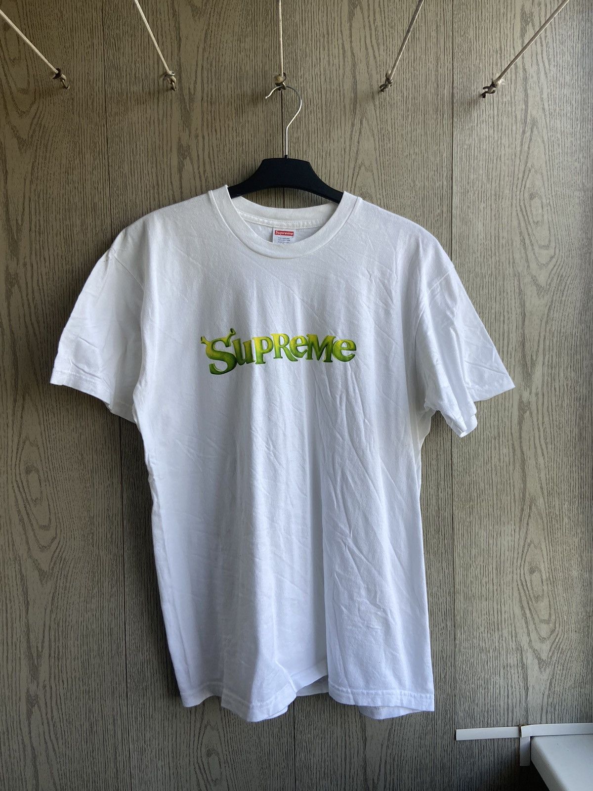 Supreme Shrek Tee White Large | sunvieweyewear.com