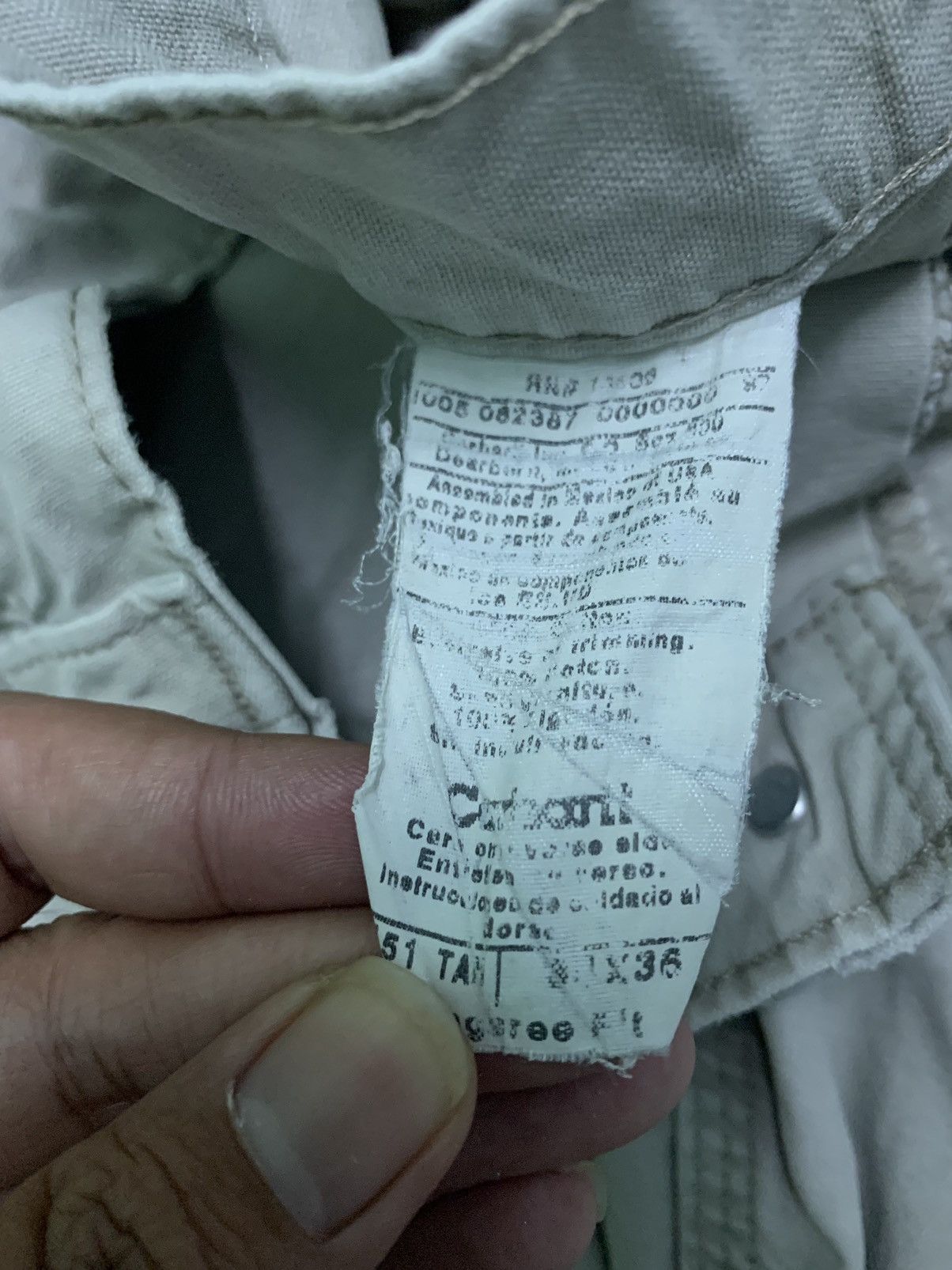 Carhartt Nice Carhatt Cargo Work Pants Size US 34 / EU 50 - 7 Thumbnail