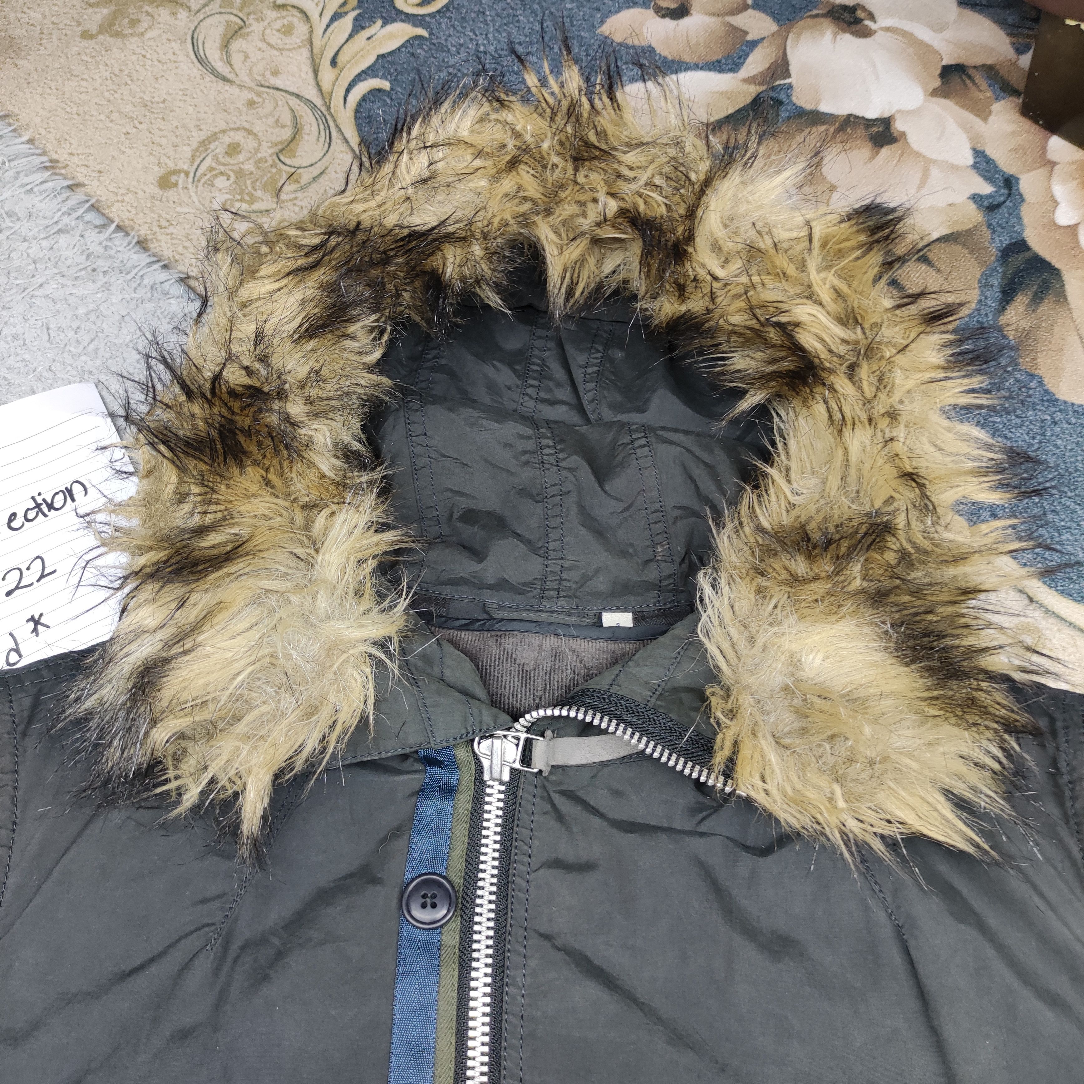 Jun Takahashi 🔥Undercover x Uniqlo Hooded Fur Fishtail Parka Size US M / EU 48-50 / 2 - 12 Thumbnail