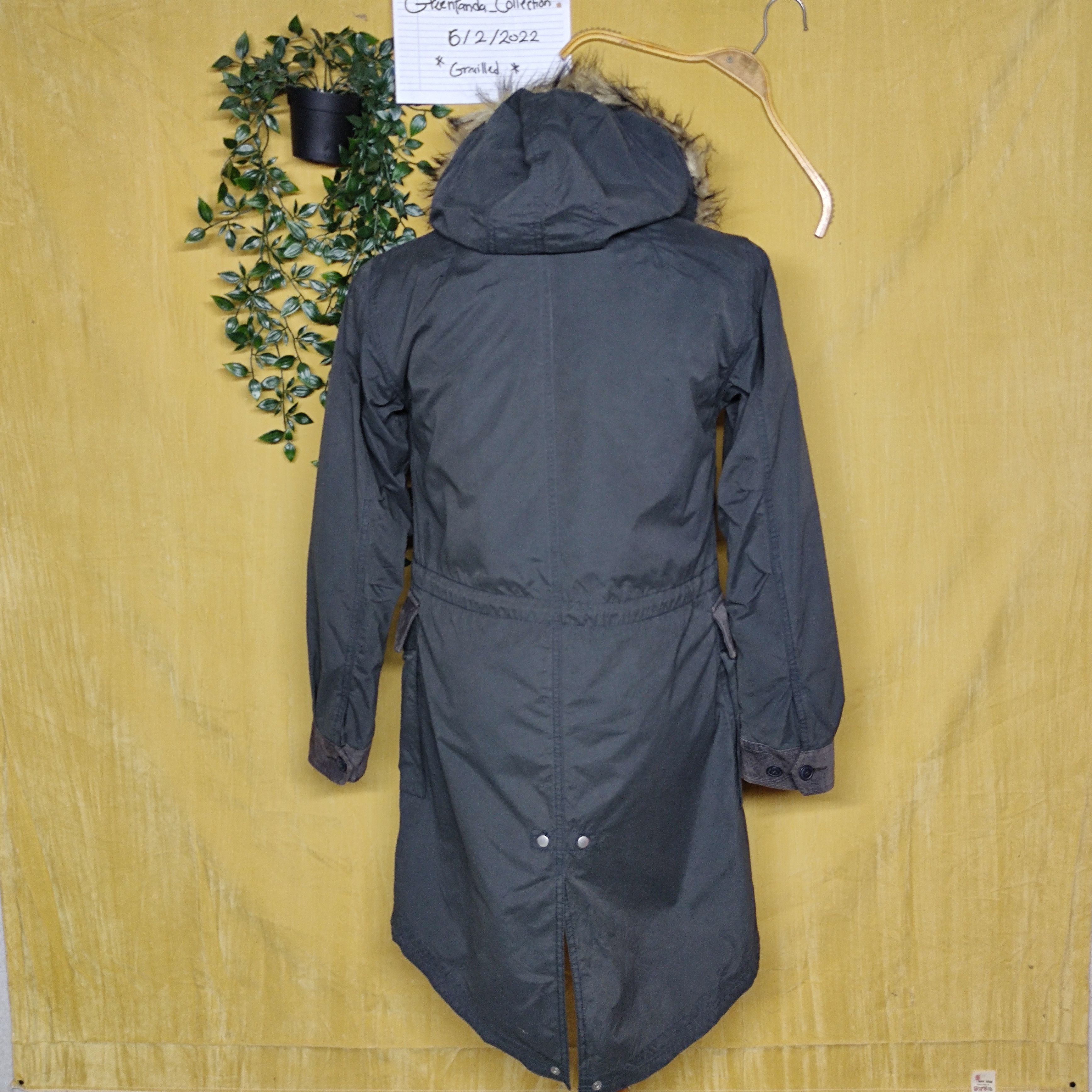 Jun Takahashi 🔥Undercover x Uniqlo Hooded Fur Fishtail Parka Size US M / EU 48-50 / 2 - 3 Thumbnail
