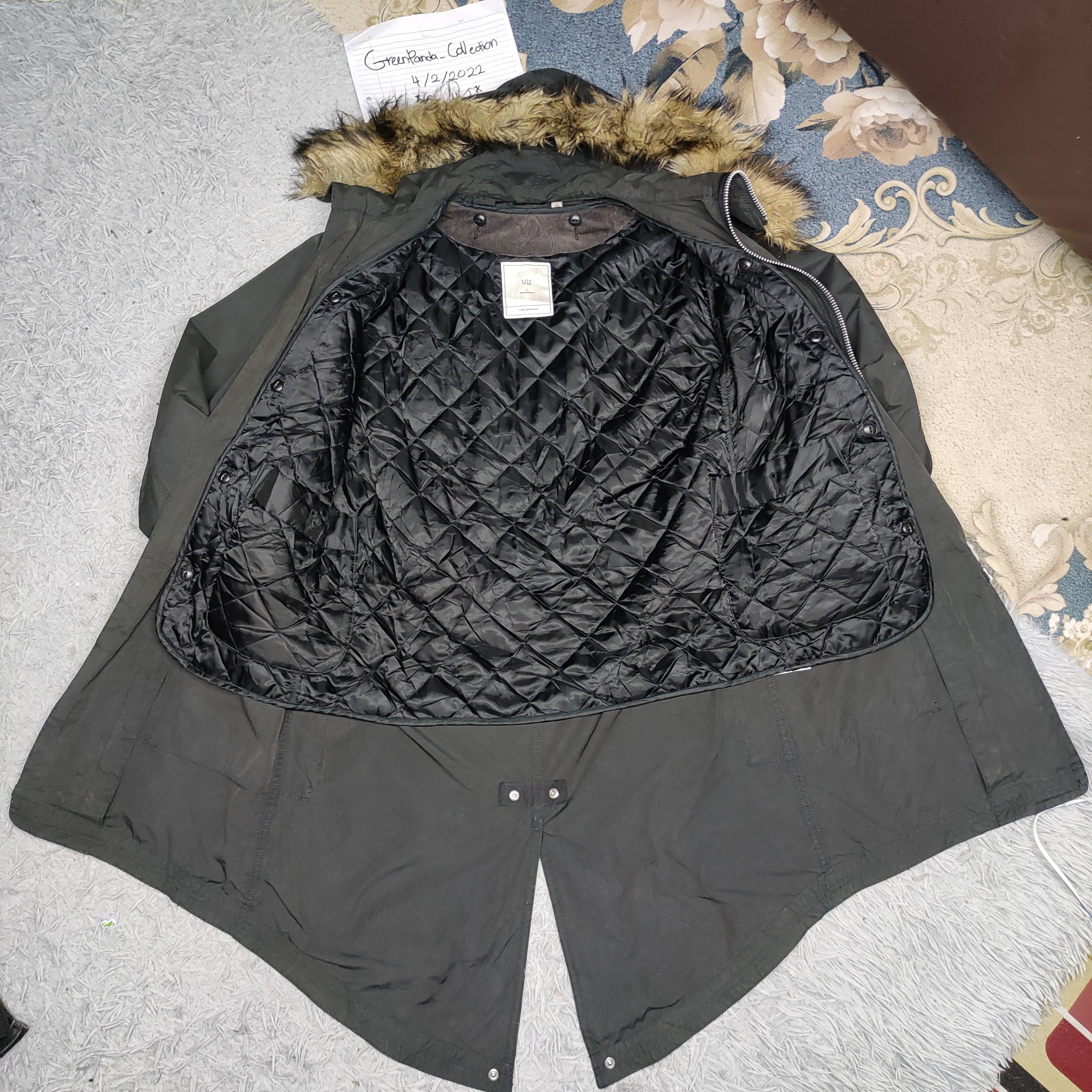 Jun Takahashi 🔥Undercover x Uniqlo Hooded Fur Fishtail Parka Size US M / EU 48-50 / 2 - 11 Thumbnail