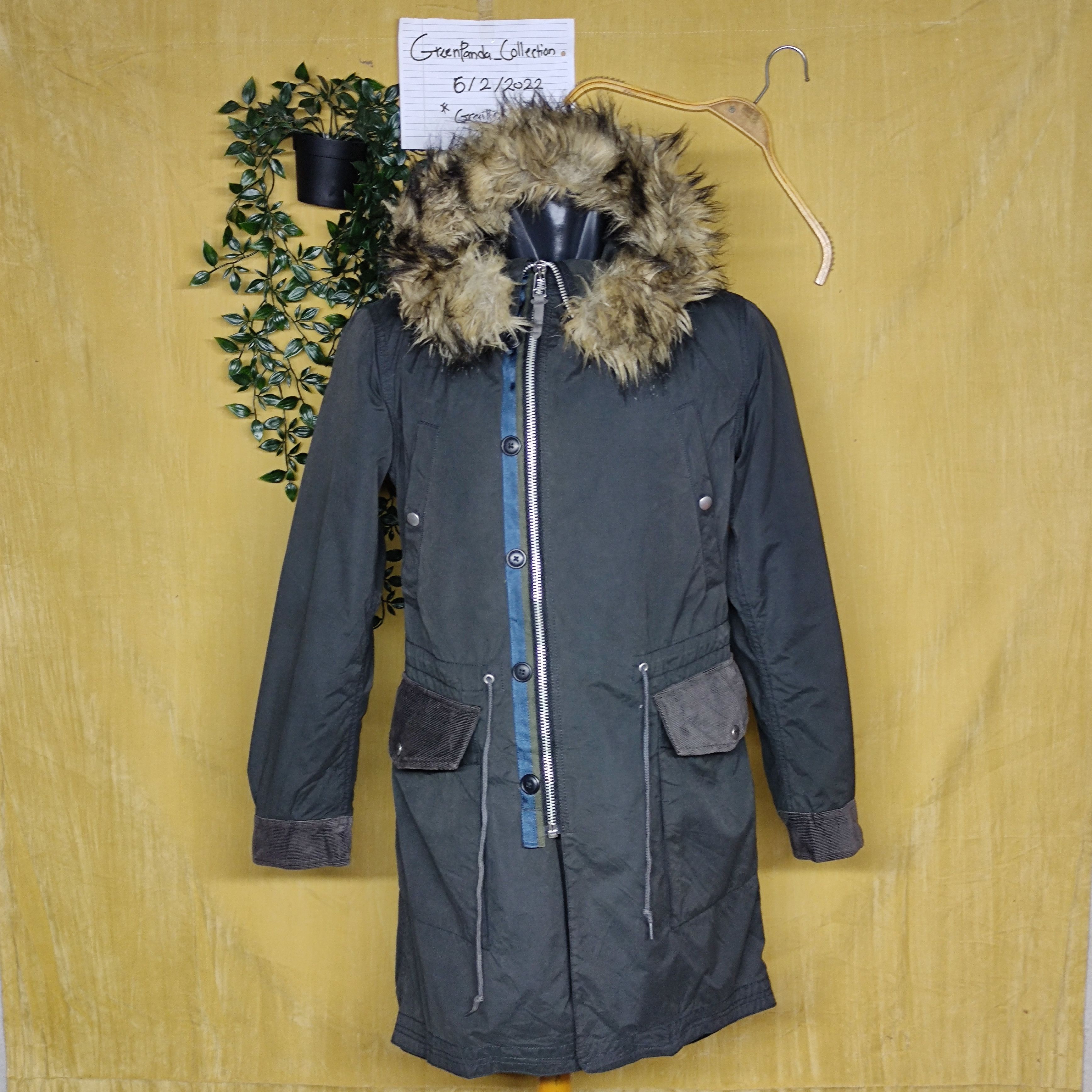 Jun Takahashi 🔥Undercover x Uniqlo Hooded Fur Fishtail Parka Size US M / EU 48-50 / 2 - 2 Thumbnail