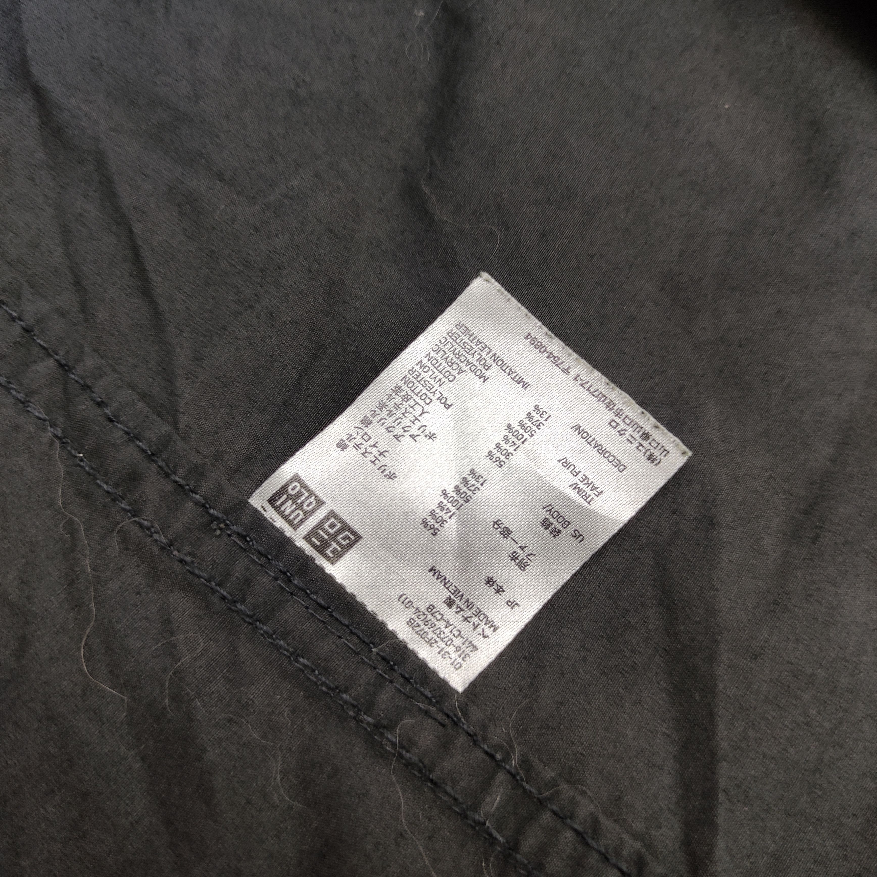 Jun Takahashi 🔥Undercover x Uniqlo Hooded Fur Fishtail Parka Size US M / EU 48-50 / 2 - 14 Thumbnail