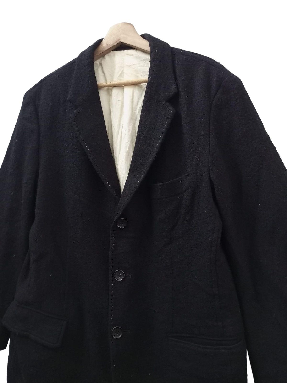 Yohji Yamamoto 🔥YOHJI YAMAMOTO HEAVY WOOL JACKETS Size US L / EU 52-54 / 3 - 4 Thumbnail