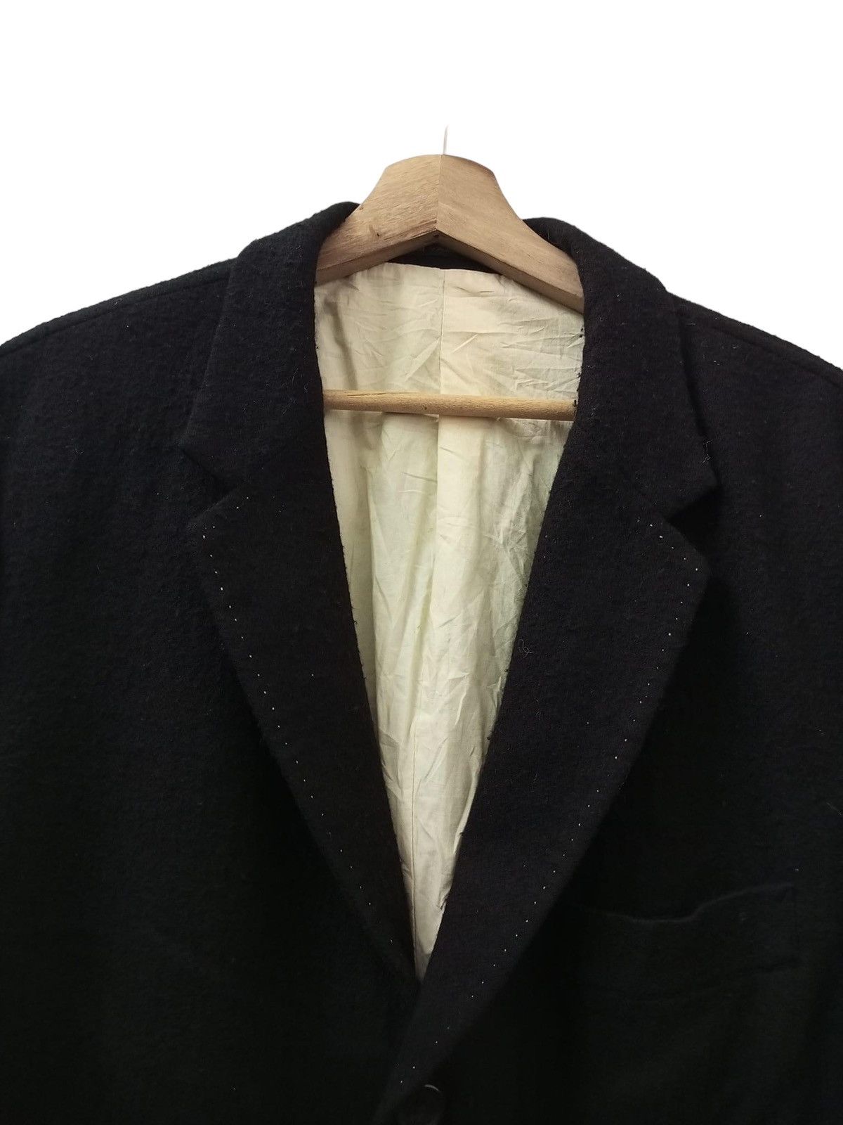 Yohji Yamamoto 🔥YOHJI YAMAMOTO HEAVY WOOL JACKETS Size US L / EU 52-54 / 3 - 3 Thumbnail