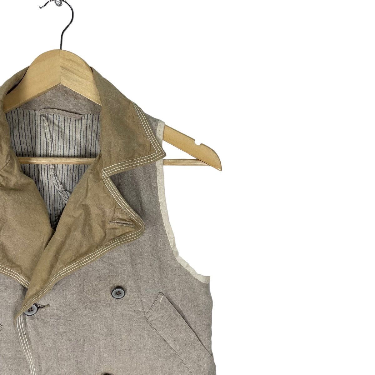 Kapital ⚡️KAPITAL KIRO HIRATA DOUBLE BREASTED BUTTON VEST Size US XS / EU 42 / 0 - 5 Thumbnail