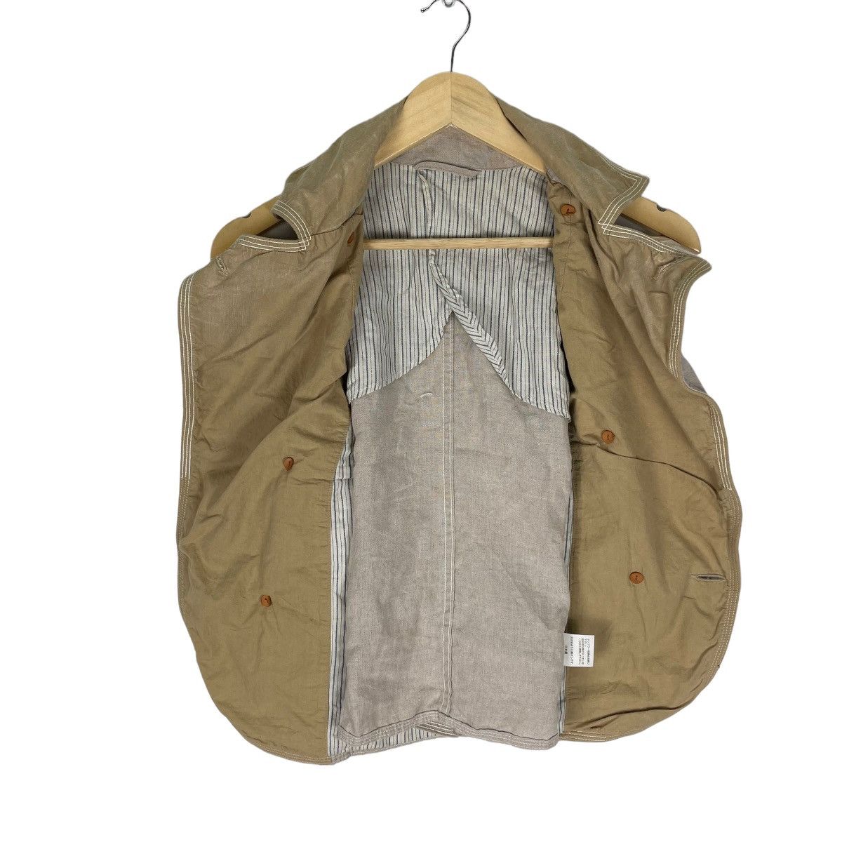 Kapital ⚡️KAPITAL KIRO HIRATA DOUBLE BREASTED BUTTON VEST Size US XS / EU 42 / 0 - 9 Thumbnail