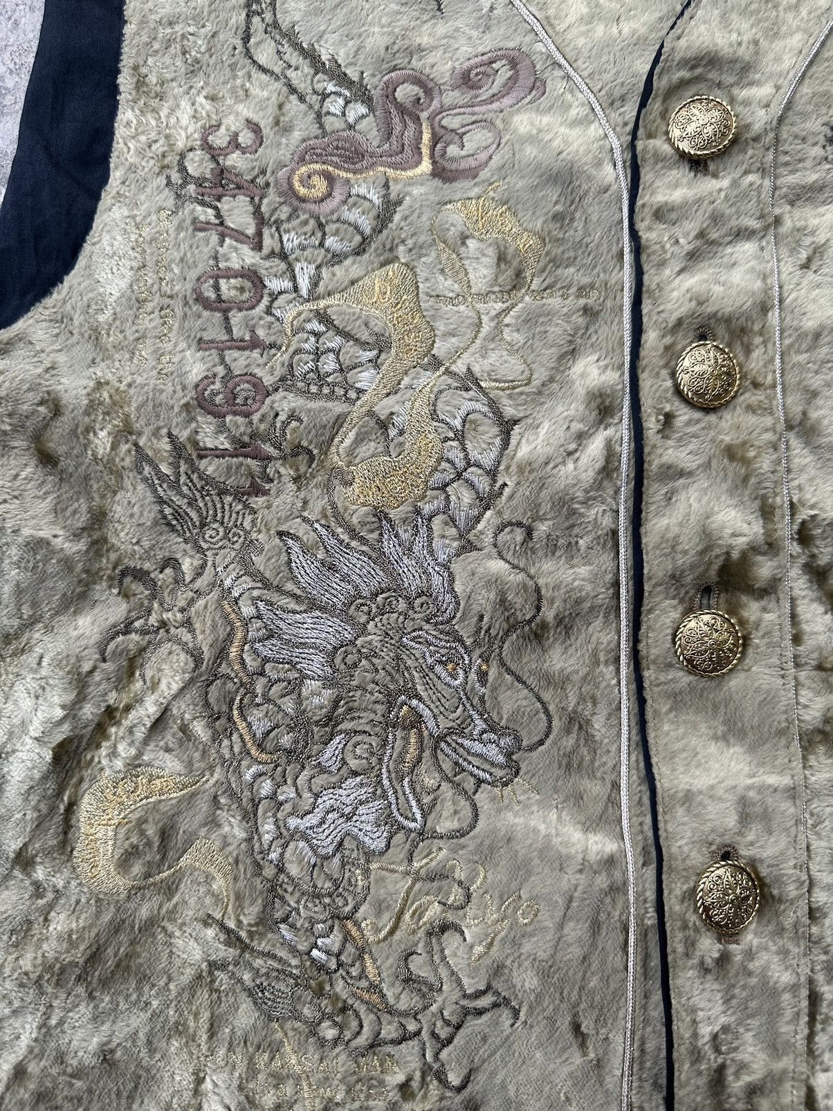 Japanese Brand Kansai Man Vest Sukajan Size US M / EU 48-50 / 2 - 5 Thumbnail