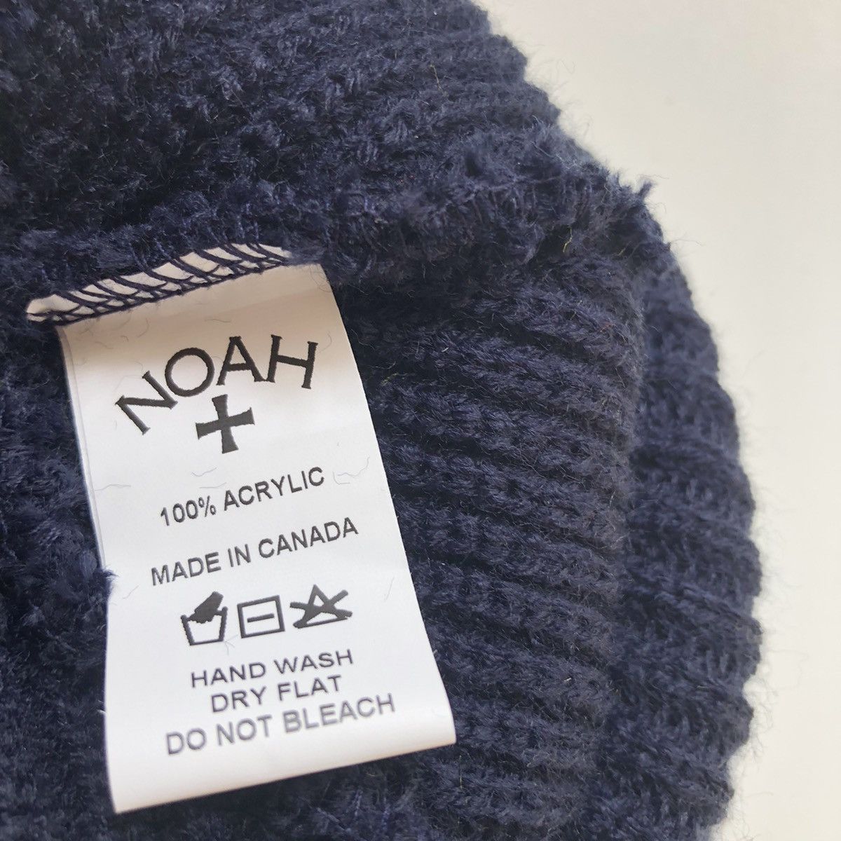 Noah Noah Grace Beanie NAVY Size ONE SIZE - 3 Thumbnail