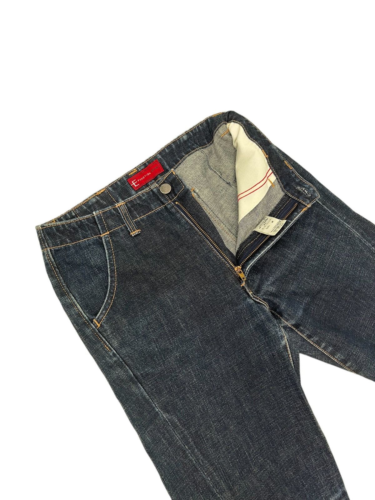 Edwin Flare Jeans Edwin E Function Japan Boot Cut 1🟦7 Size US 28 / EU 44 - 19 Thumbnail
