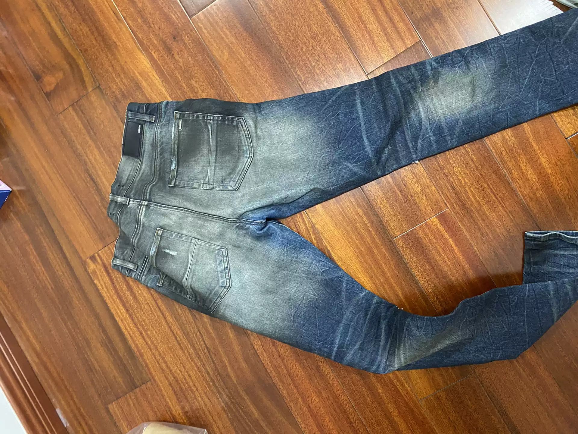 Amiri AMIRI DMGD Jeans Size US 33 - 9 Thumbnail