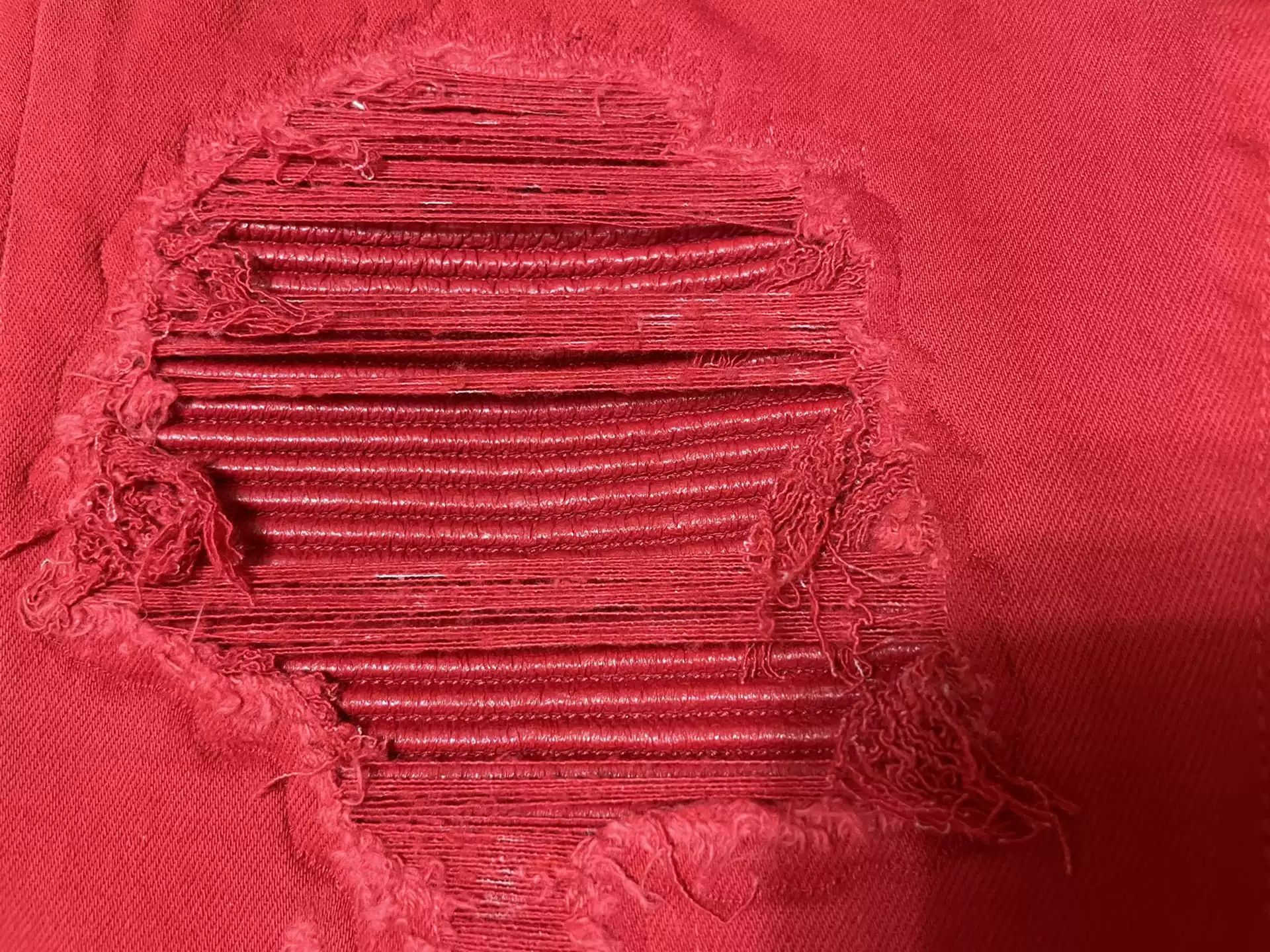 Amiri AMIRI Mx1 Trasher Red Jeans Size US 34 / EU 50 - 3 Thumbnail