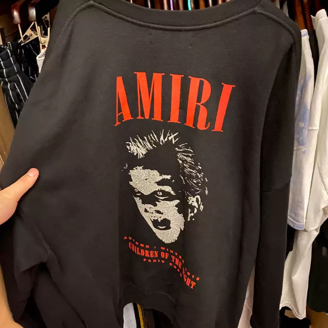 Amiri AMIRI 18AW Crewneck Size US M / EU 48-50 / 2 - 2 Thumbnail