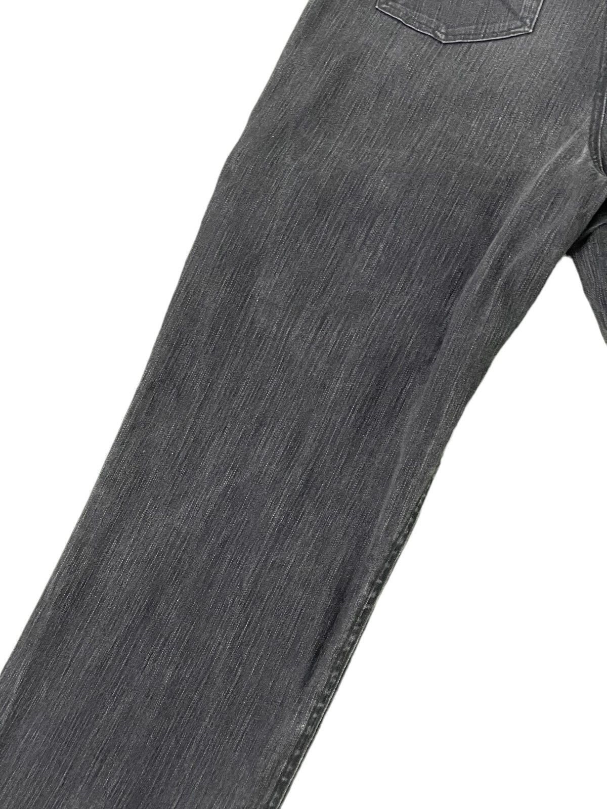 Japanese Brand Bondage Jeans Stretch Slash Number High Rise Regular 1🟦7 Size US 30 / EU 46 - 16 Thumbnail