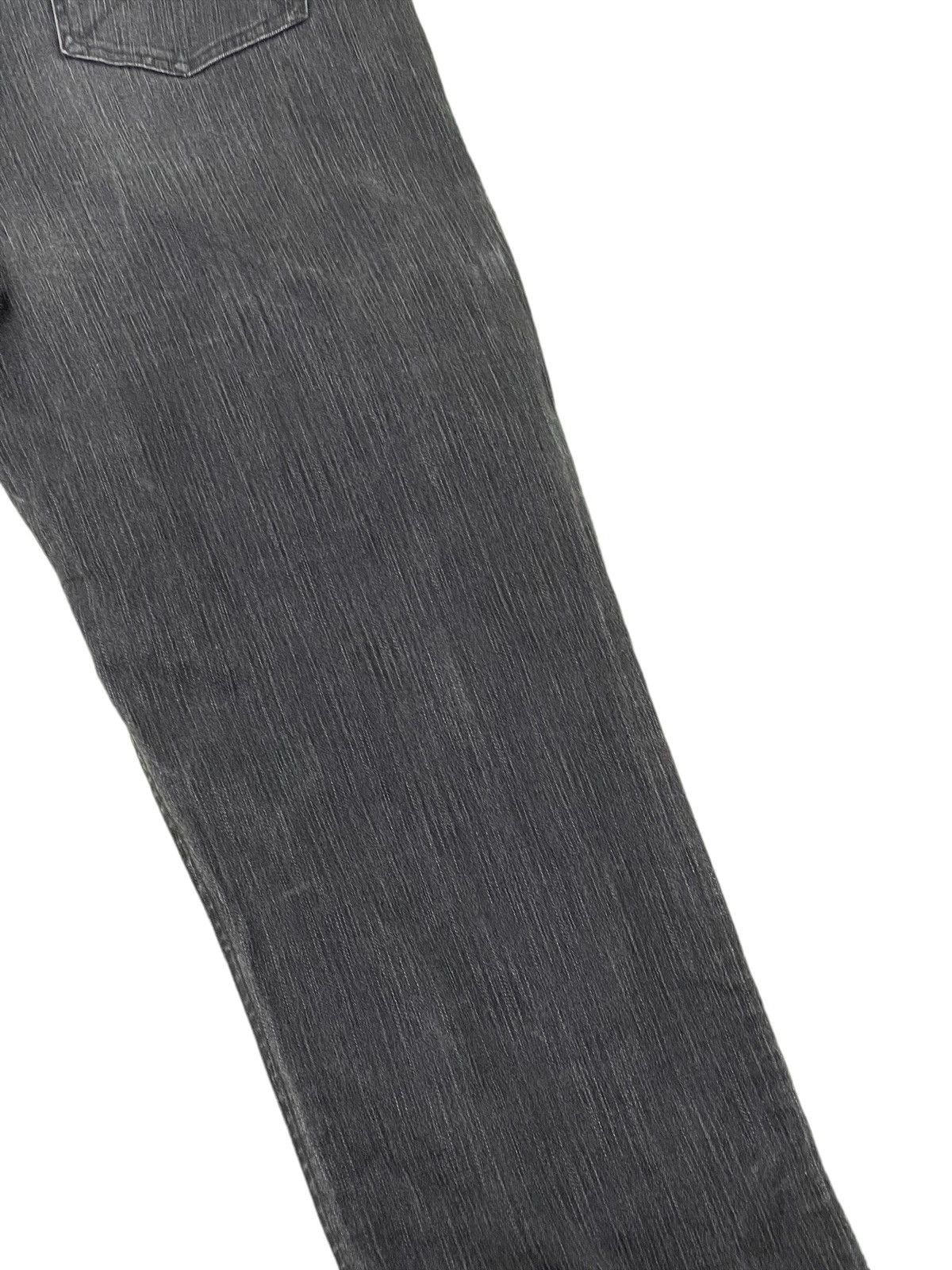 Japanese Brand Bondage Jeans Stretch Slash Number High Rise Regular 1🟦7 Size US 30 / EU 46 - 15 Thumbnail