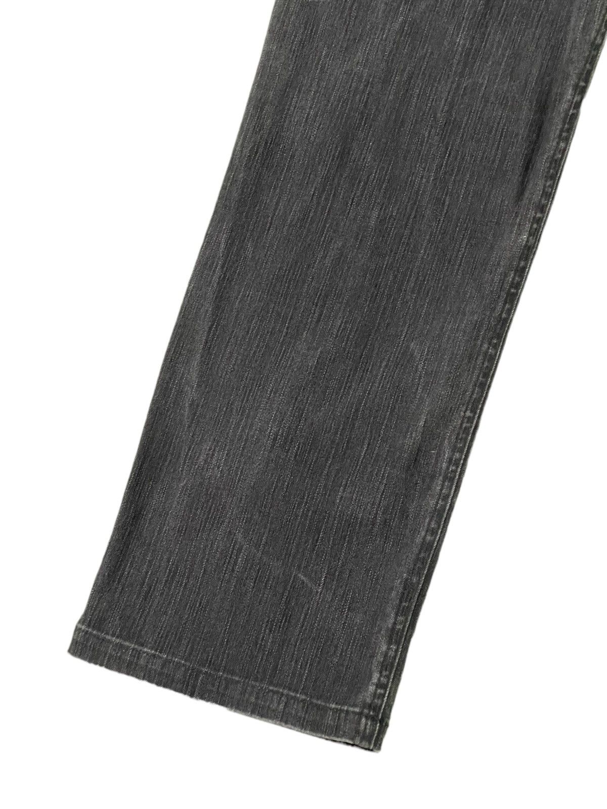 Japanese Brand Bondage Jeans Stretch Slash Number High Rise Regular 1🟦7 Size US 30 / EU 46 - 14 Thumbnail