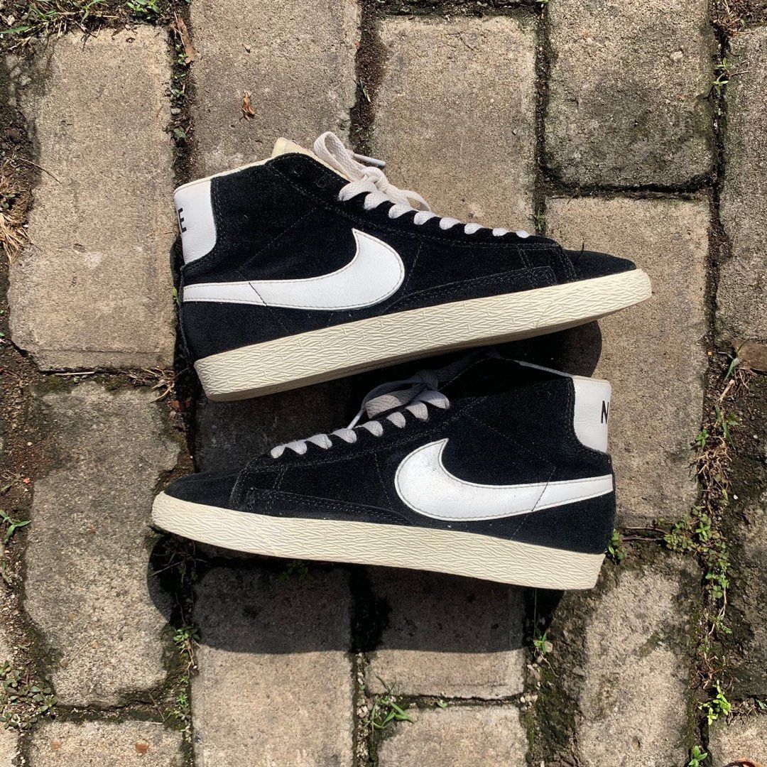 Nike Blazer Vintage High Black White