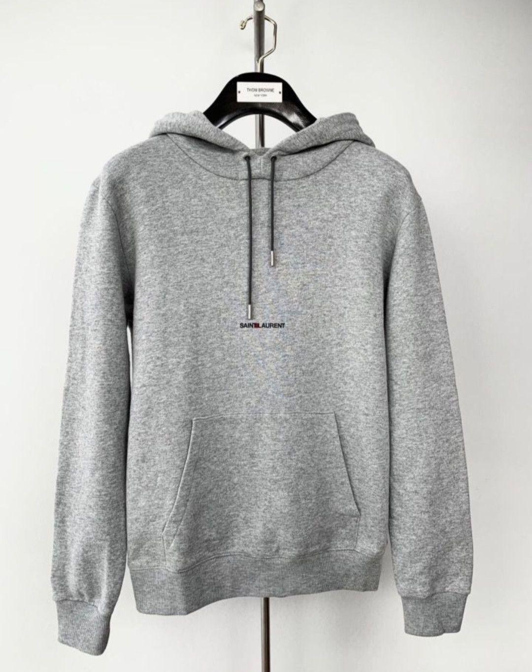Saint Laurent Paris saint laurent Printed hooded sweatshirt Size US S / EU 44-46 / 1 - 1 Thumbnail