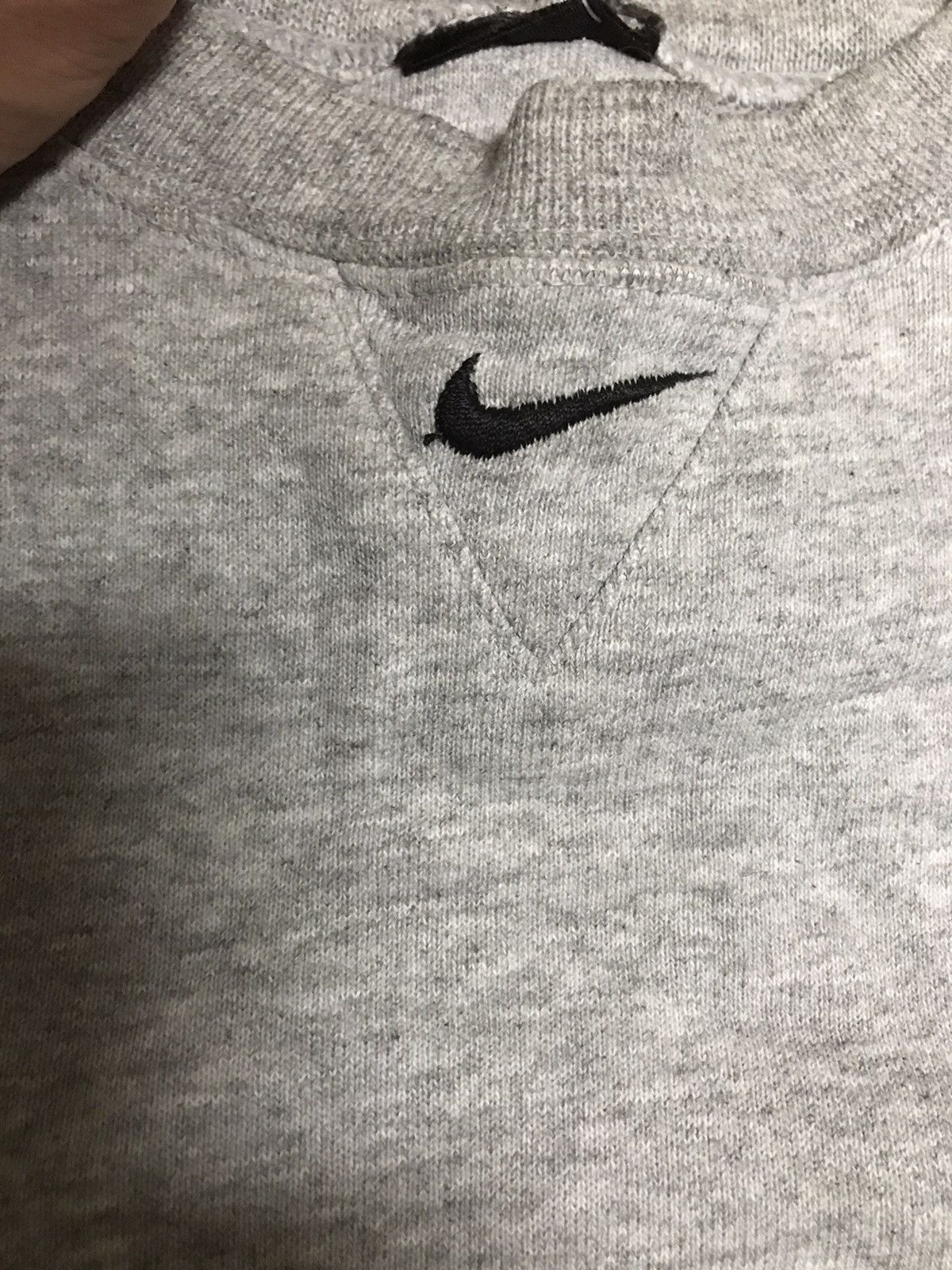 Nike × Vintage Vintage Nike center swoosh sweatshirt hockey Size US M / EU 48-50 / 2 - 2 Thumbnail