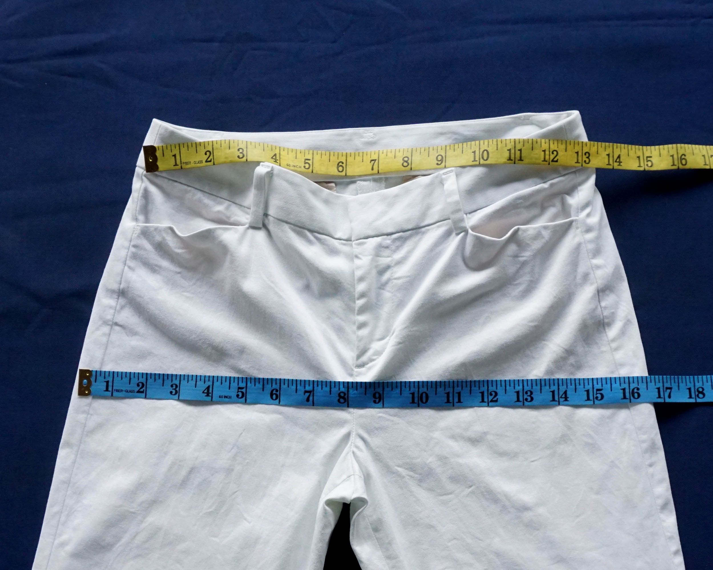 Uniqlo UNIQLO Stretchable White Cropped Pants Size 24" / US 00 / IT 34 - 11 Thumbnail