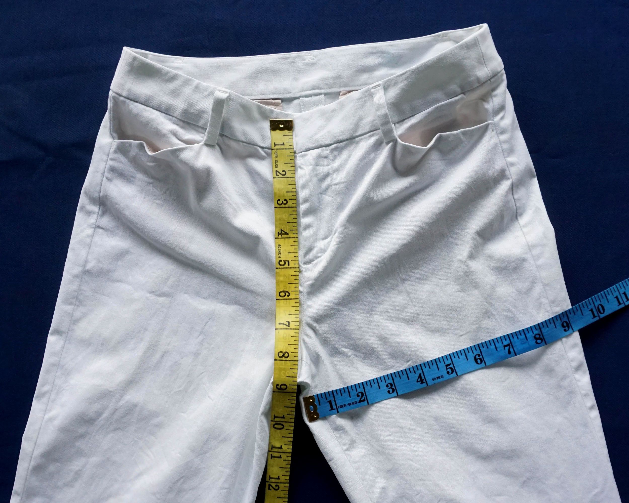 Uniqlo UNIQLO Stretchable White Cropped Pants Size 24" / US 00 / IT 34 - 12 Thumbnail