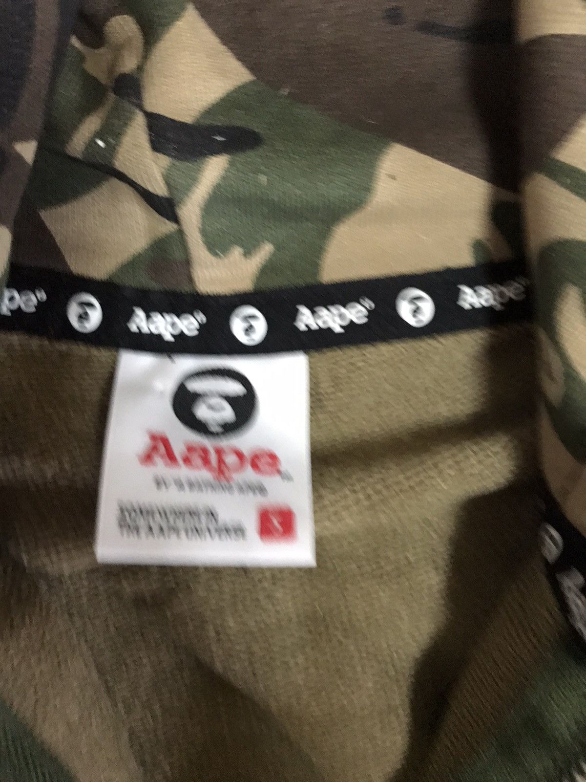 Aape × Japanese Brand × Vintage AApe camo vest medium large hoodie Size US M / EU 48-50 / 2 - 4 Thumbnail