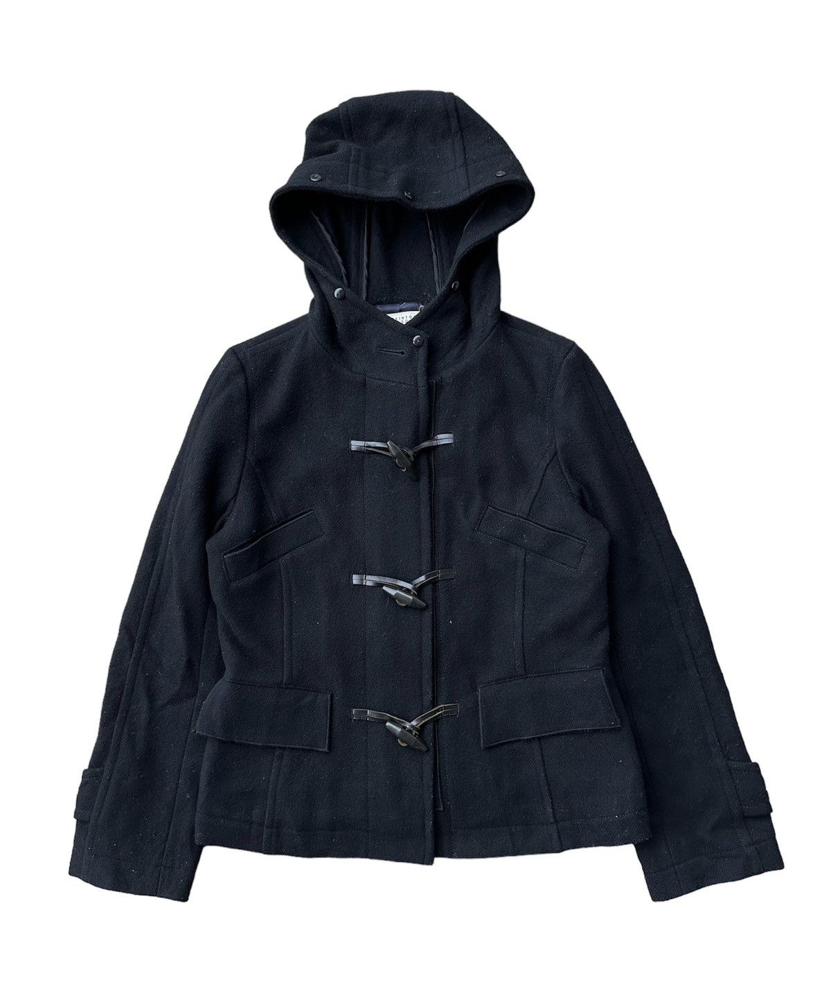 Japanese Brand Rare Mackintosh Wool Women Duffle Coat Size S / US 4 / IT 40 - 1 Thumbnail
