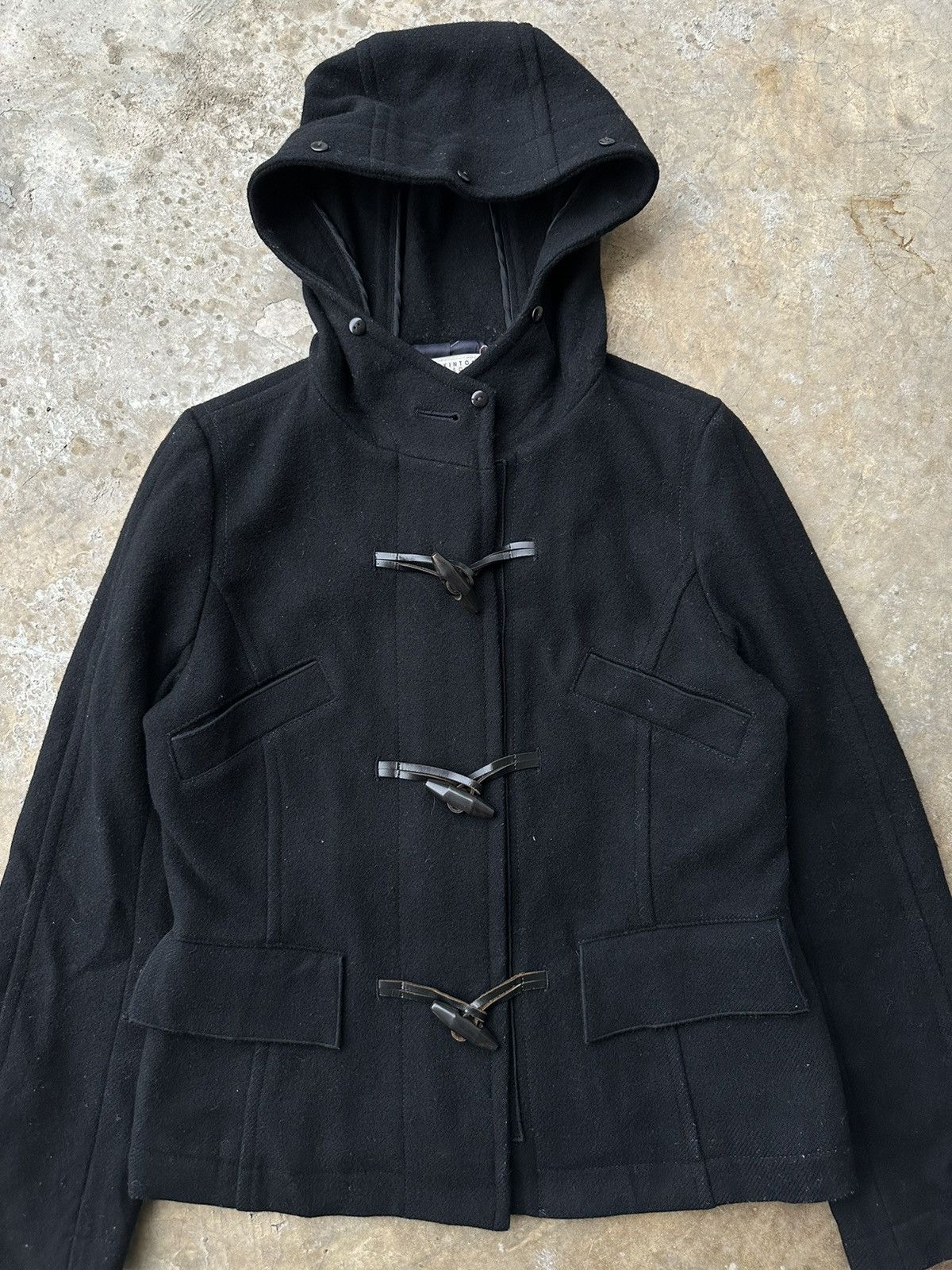 Japanese Brand Rare Mackintosh Wool Women Duffle Coat Size S / US 4 / IT 40 - 4 Thumbnail