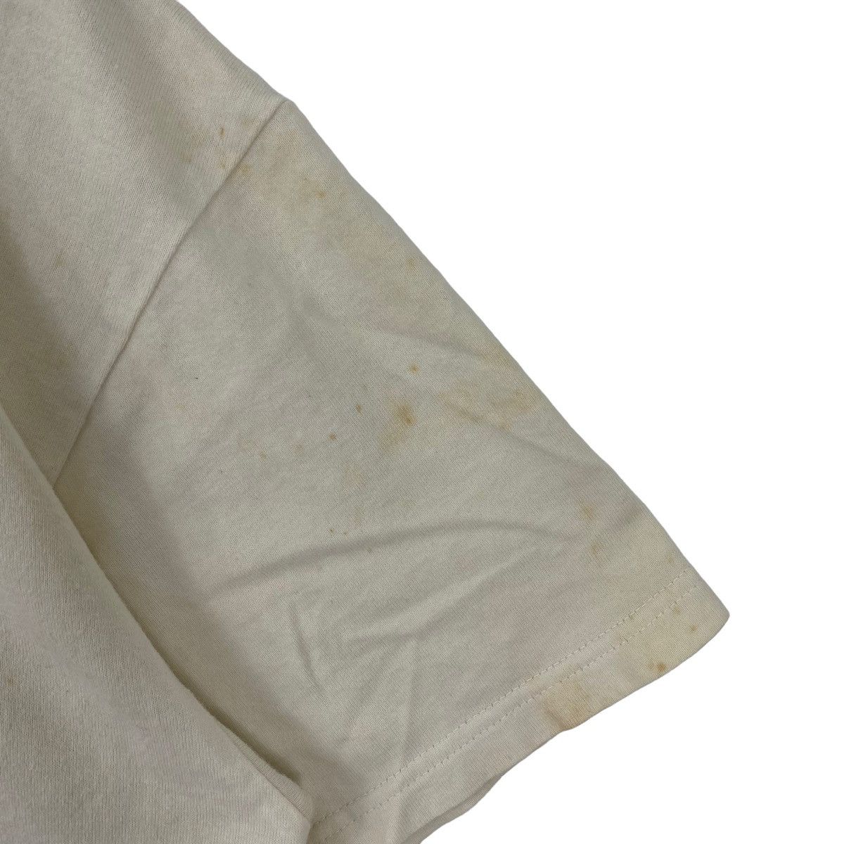 Polo Ralph Lauren × Vintage Vintage POLO By RALPH LAUREN G7 Print Cream Short Sleeve Size US L / EU 52-54 / 3 - 6 Thumbnail