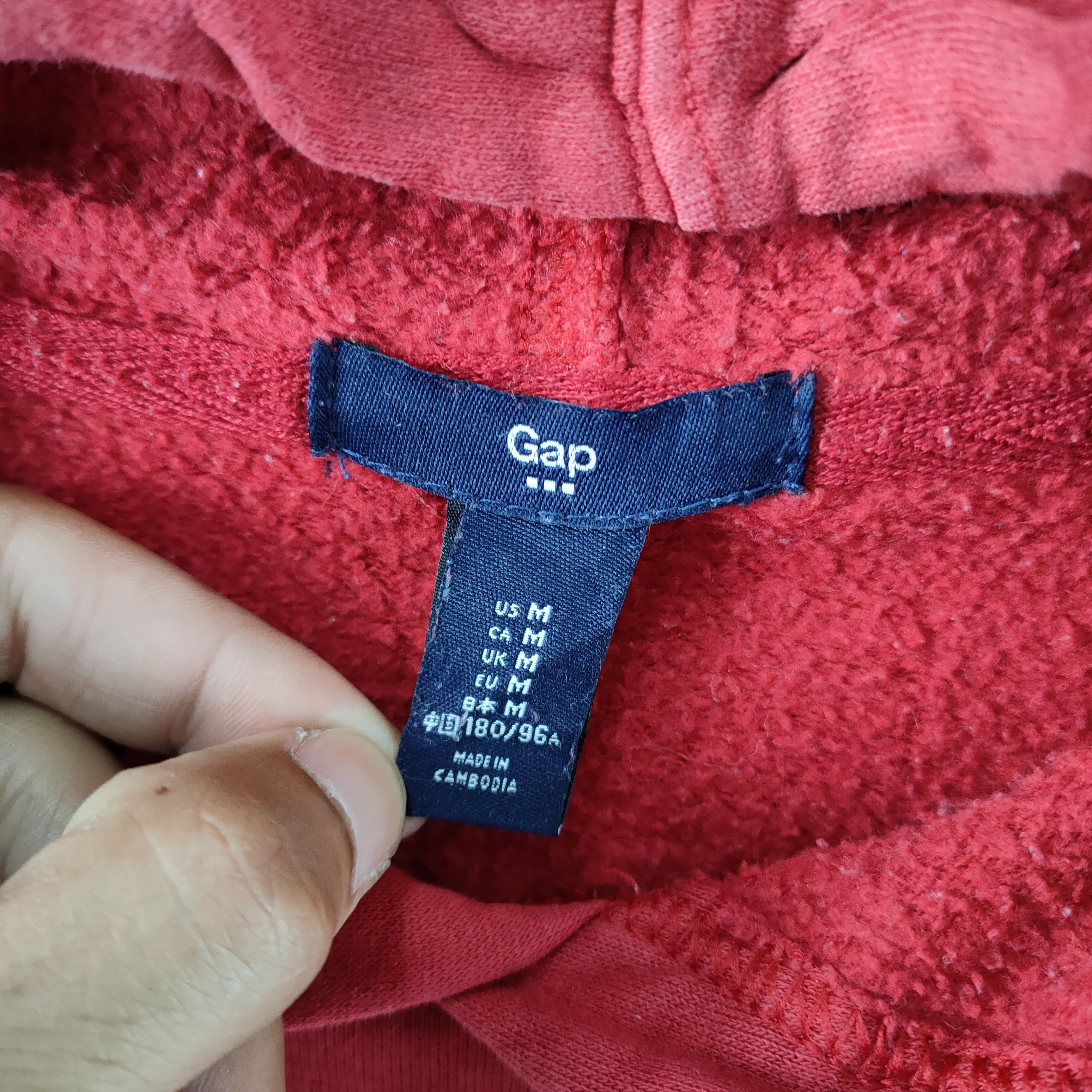 Gap GAP FADED SWEATSHIRT HOODIE SPELL OUT LIKE KANYE WEST Size US M / EU 48-50 / 2 - 9 Thumbnail