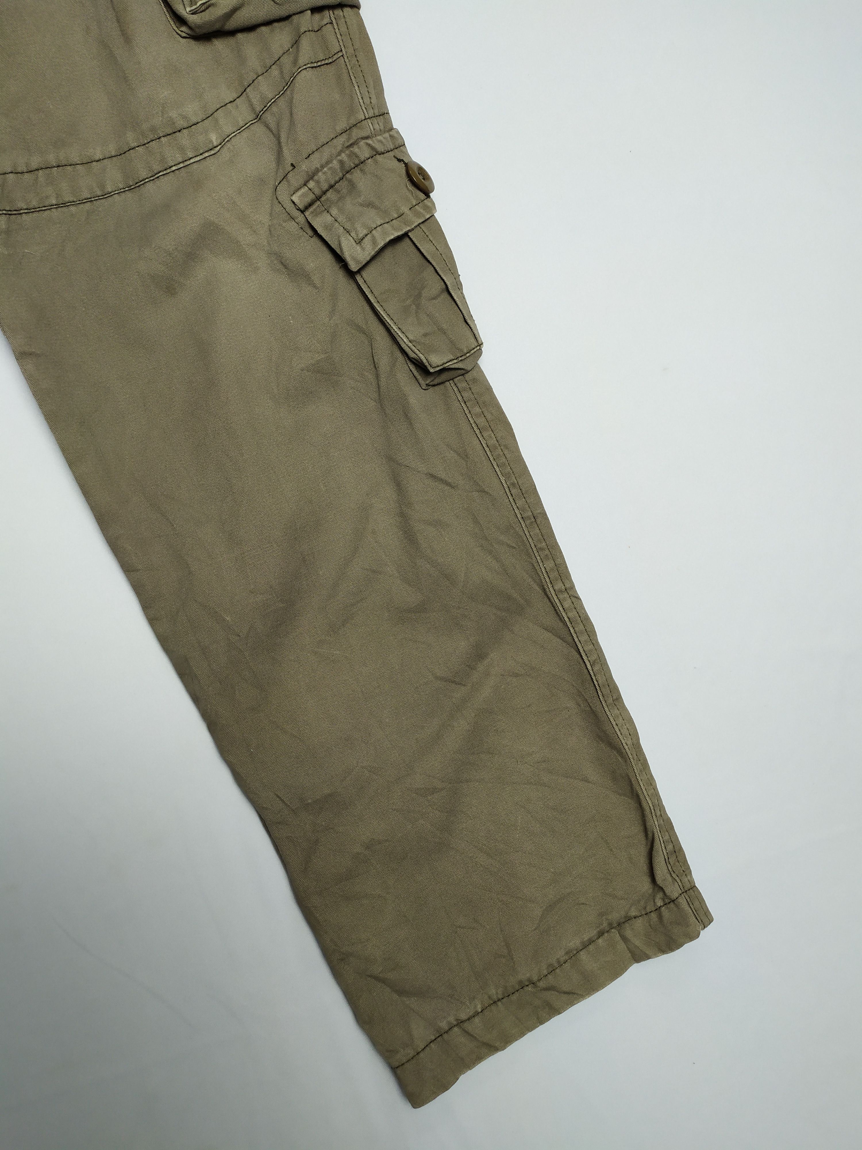 Japanese Brand × StraightFaded × Vintage 9 POCKET VINTAGE CARGO PANTS Size US 33 - 11 Thumbnail
