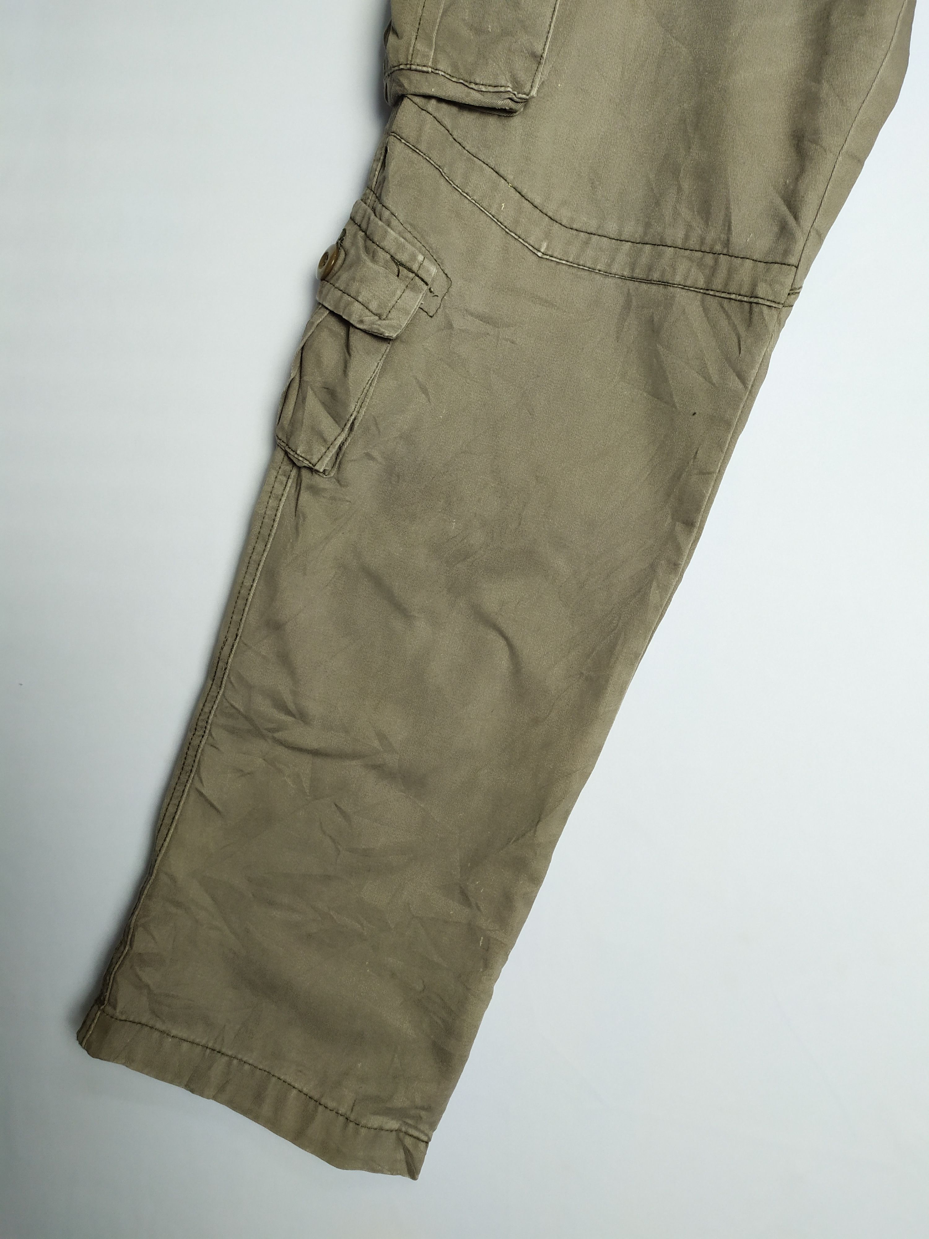Japanese Brand × StraightFaded × Vintage 9 POCKET VINTAGE CARGO PANTS Size US 33 - 12 Thumbnail