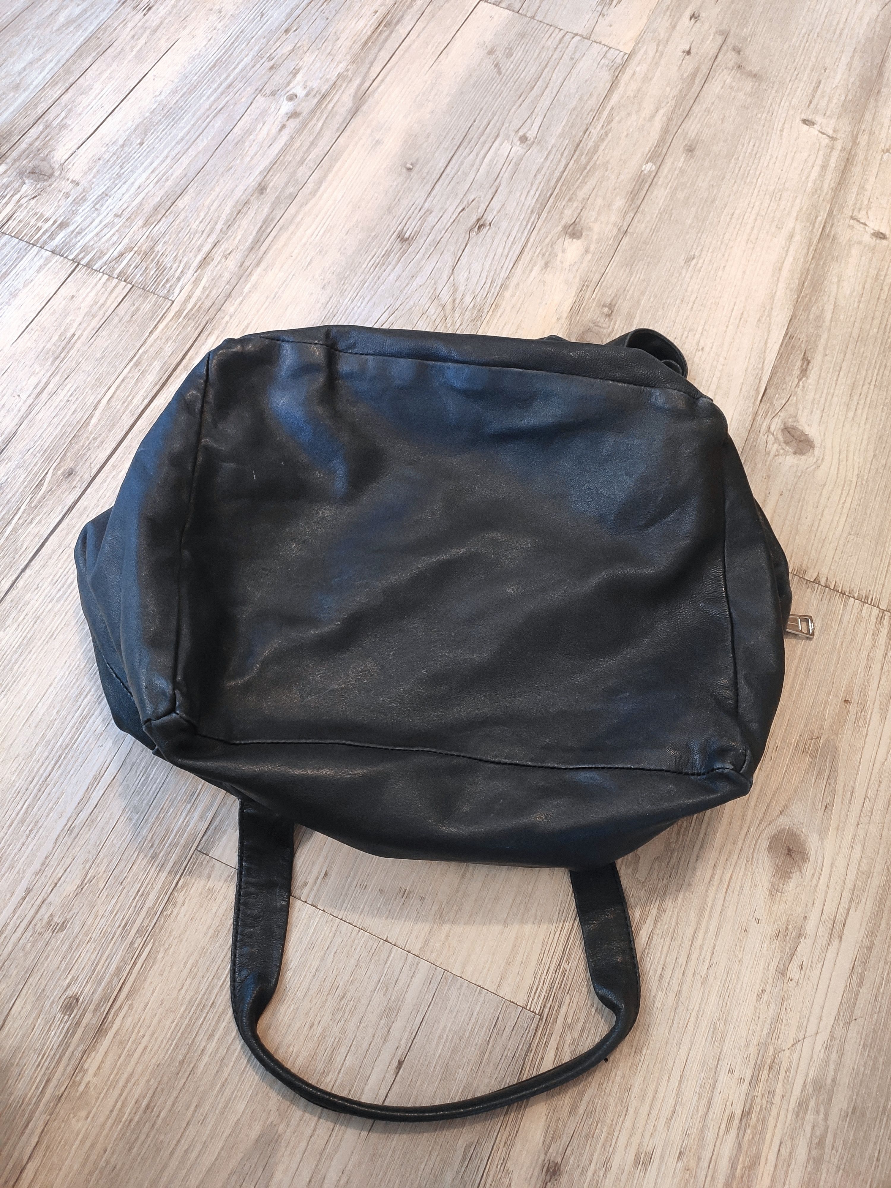 Ann Demeulemeester Small leather bag.Like Rick Owens or Dries van Noten Size ONE SIZE - 5 Thumbnail