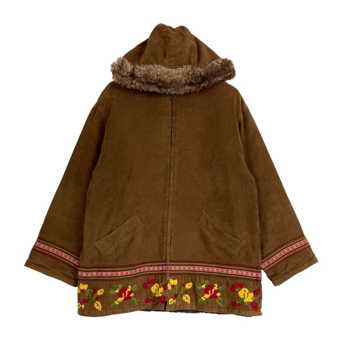 Vintage 💥 UCB FLORAL MOLESKIN HOODIE JACKET Grailed