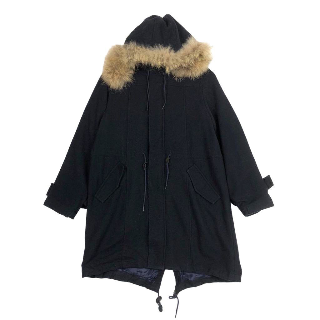 Beauty Beast 💥ALL LEAD THE FUTURE JAPAN WOOL HOODIE PARKA JACKET Size S / US 4 / IT 40 - 1 Thumbnail