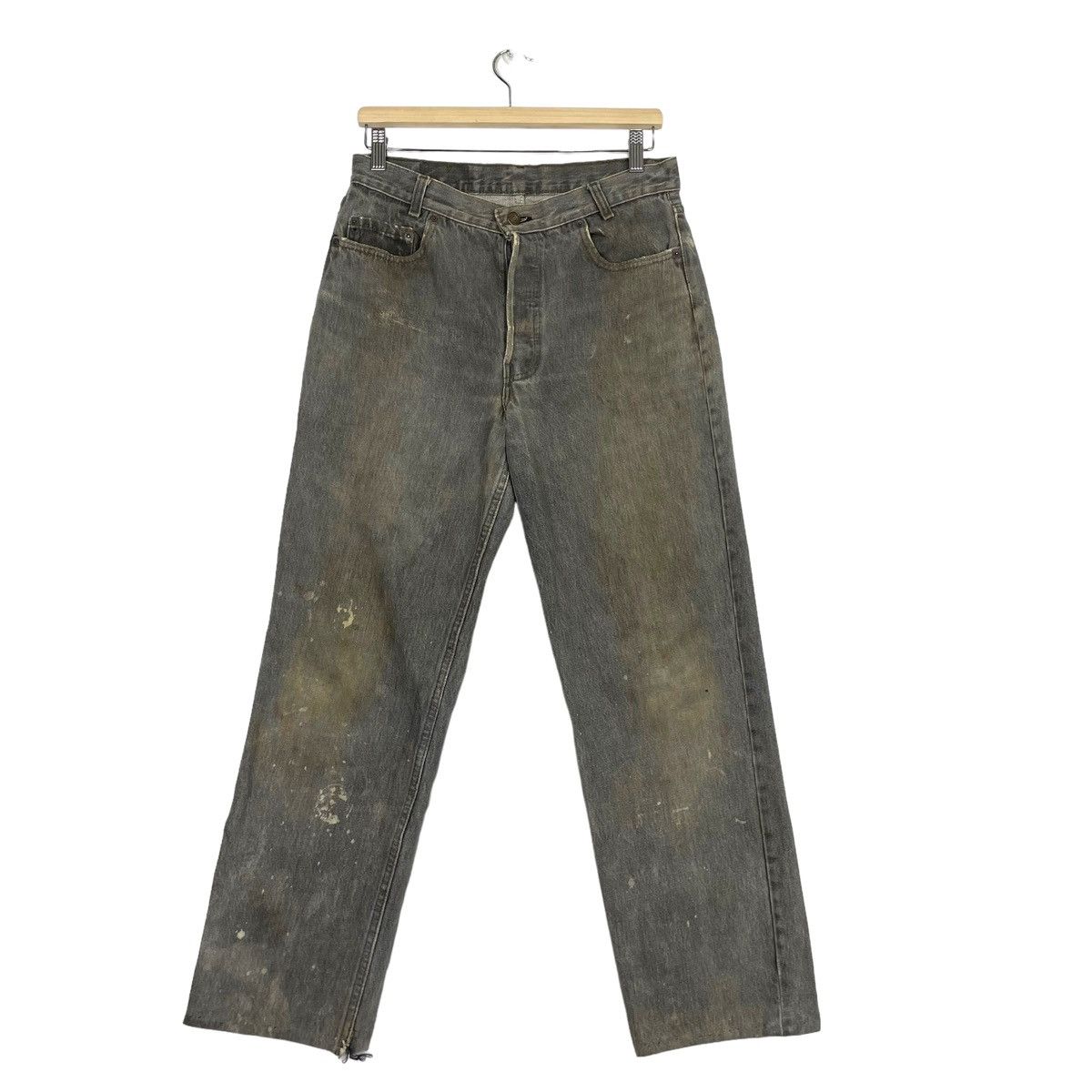 SALES💥LEVIS 701 PAINTED DESIGN DENIM PANT