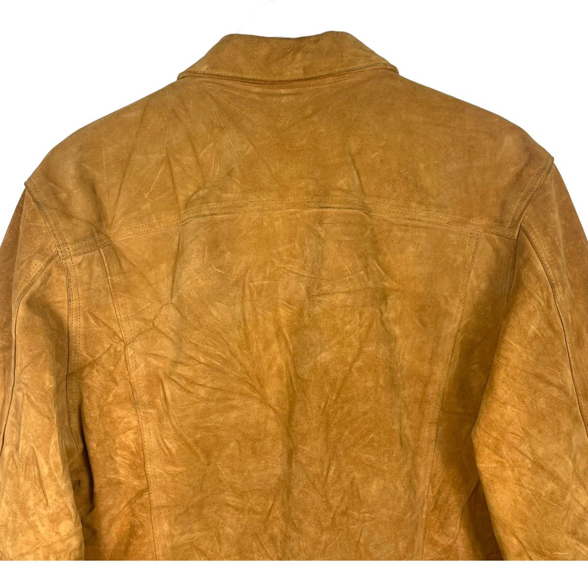 Golden Bear × Taylor Stitch 💥 GOLDEN BEAR SUEDE LEATHER TRUCKER JACKET Size US S / EU 44-46 / 1 - 13 Thumbnail