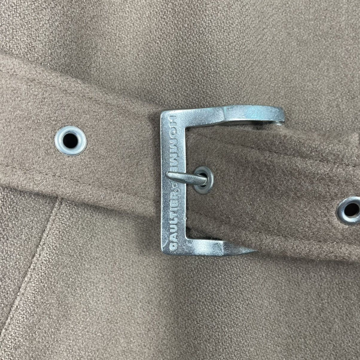 Gaultier Homme Objet × Jean Paul Gaultier 💥 GAULTIER HOME OBJET BELTED WOOL JACKET Size US L / EU 52-54 / 3 - 6 Thumbnail