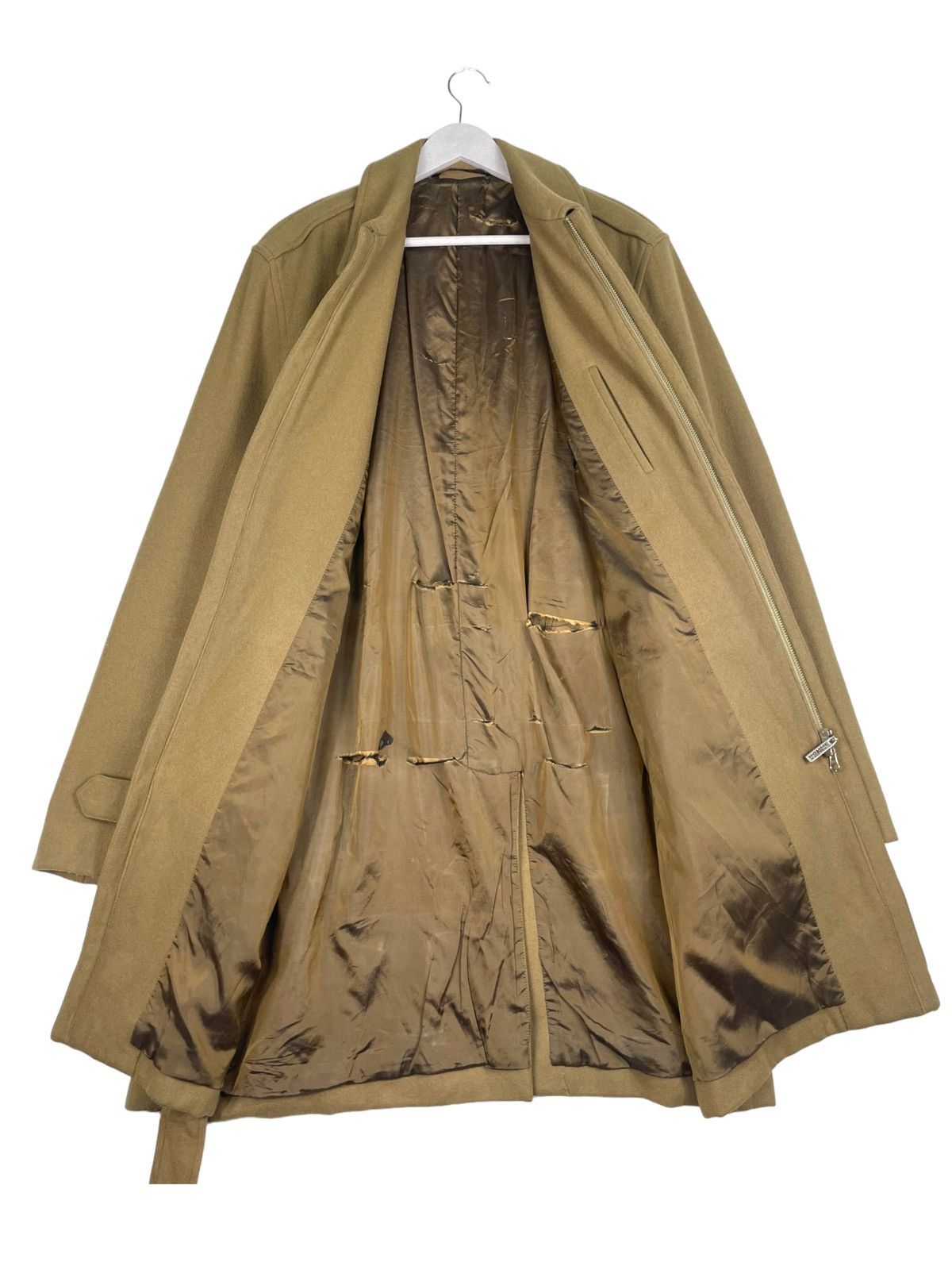 Gaultier Homme Objet × Jean Paul Gaultier 💥 GAULTIER HOME OBJET BELTED WOOL JACKET Size US L / EU 52-54 / 3 - 7 Thumbnail