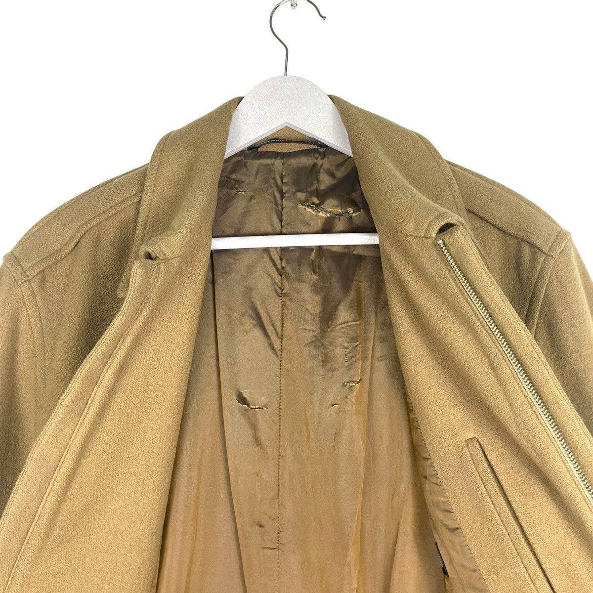 Gaultier Homme Objet × Jean Paul Gaultier 💥 GAULTIER HOME OBJET BELTED WOOL JACKET Size US L / EU 52-54 / 3 - 8 Thumbnail